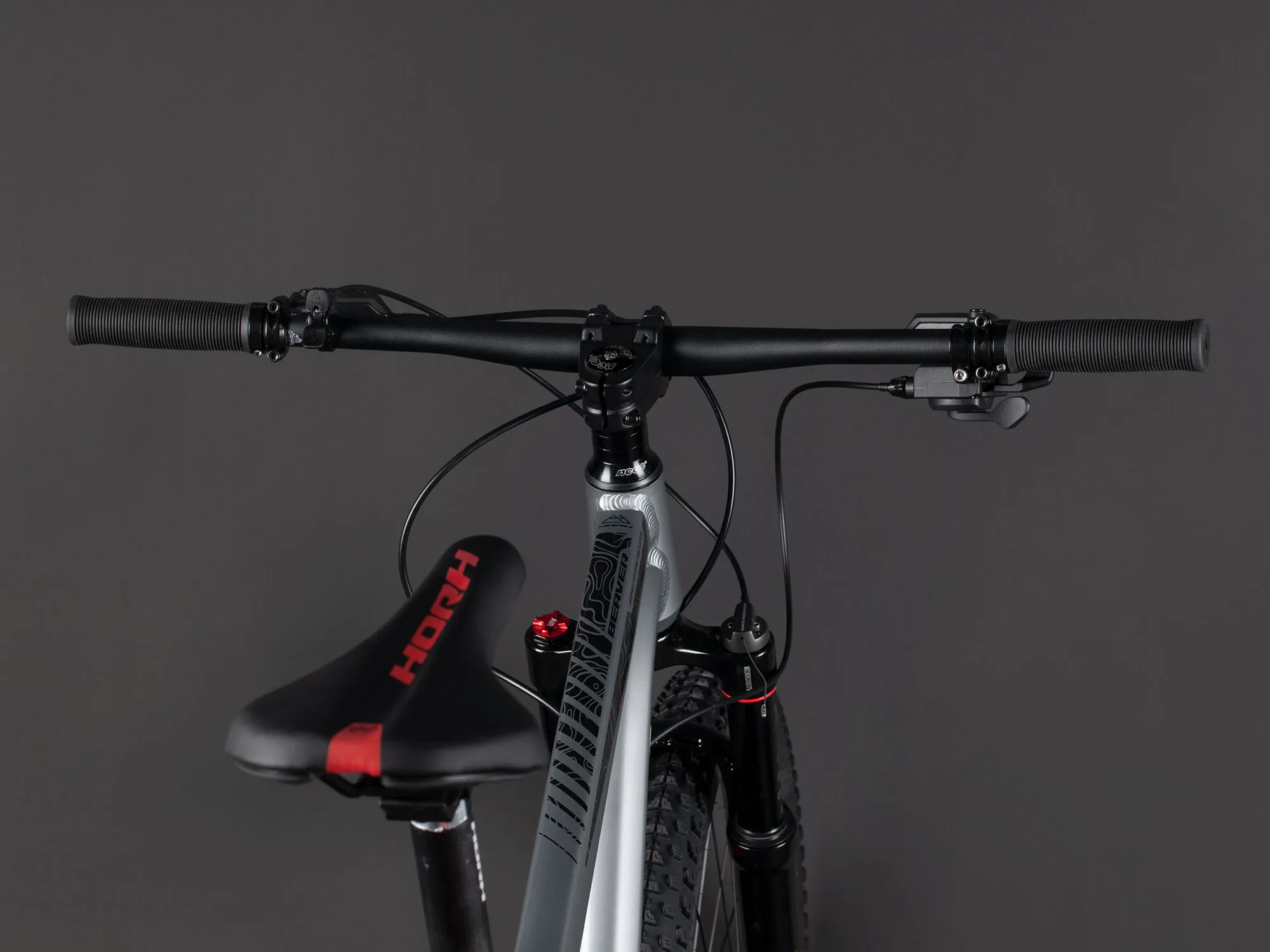 Велосипед HORH BEAVER 27.5" 2024 Grey-Оrange-Black