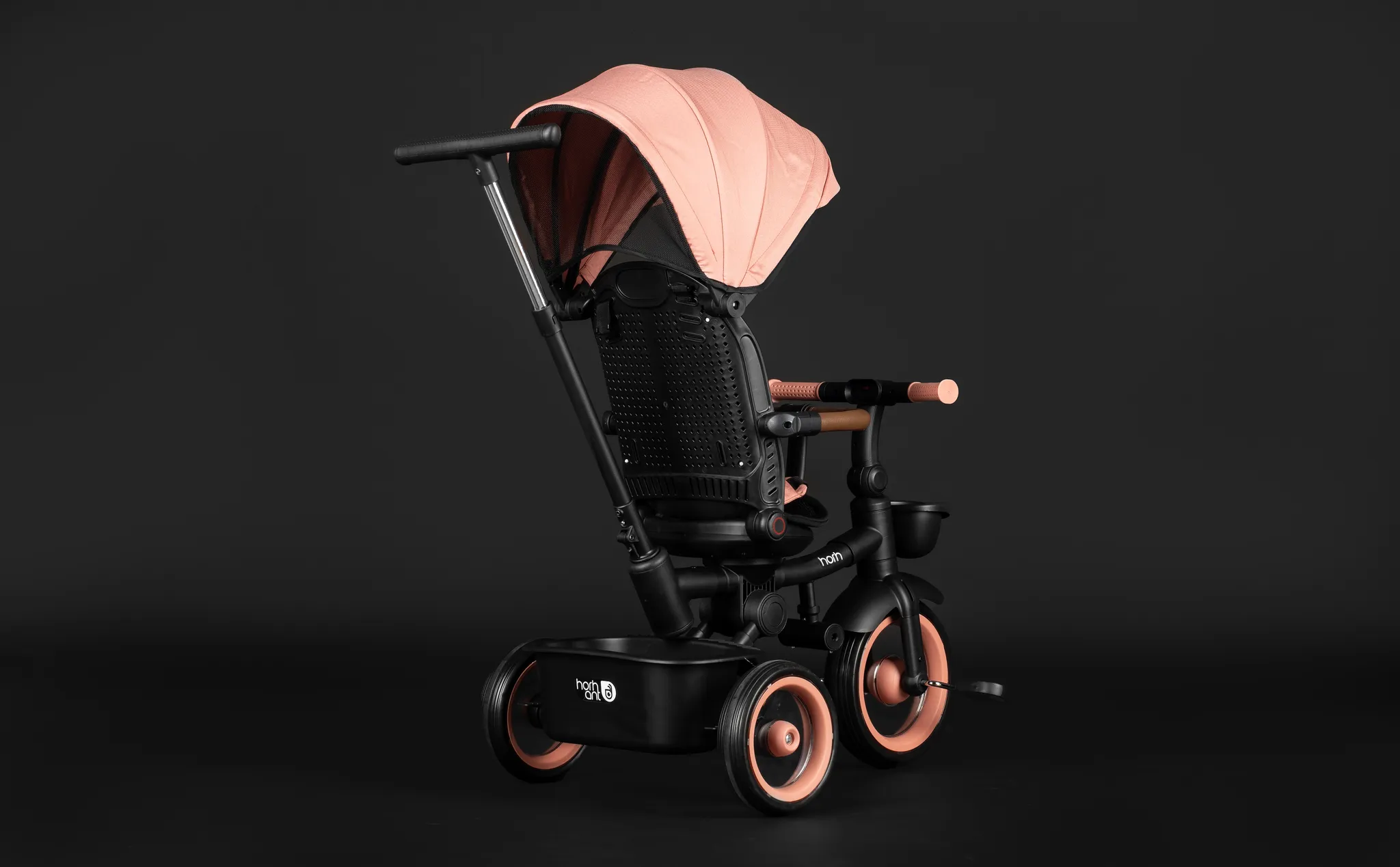 Велосипед трёхколёсный HORH 12/10" 2025 персиковый