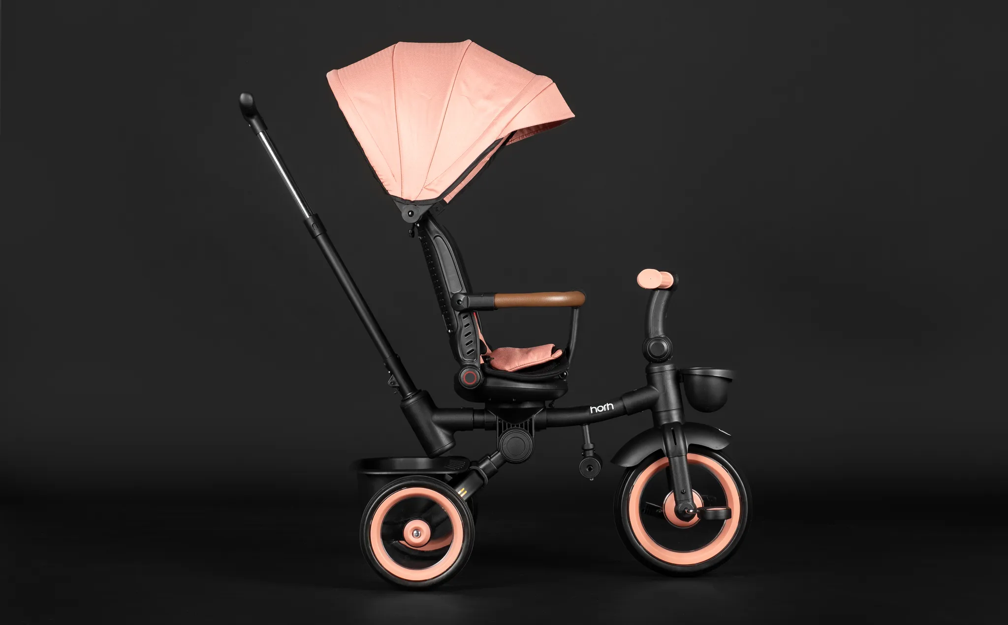 Велосипед трёхколёсный HORH 12/10" 2025 персиковый