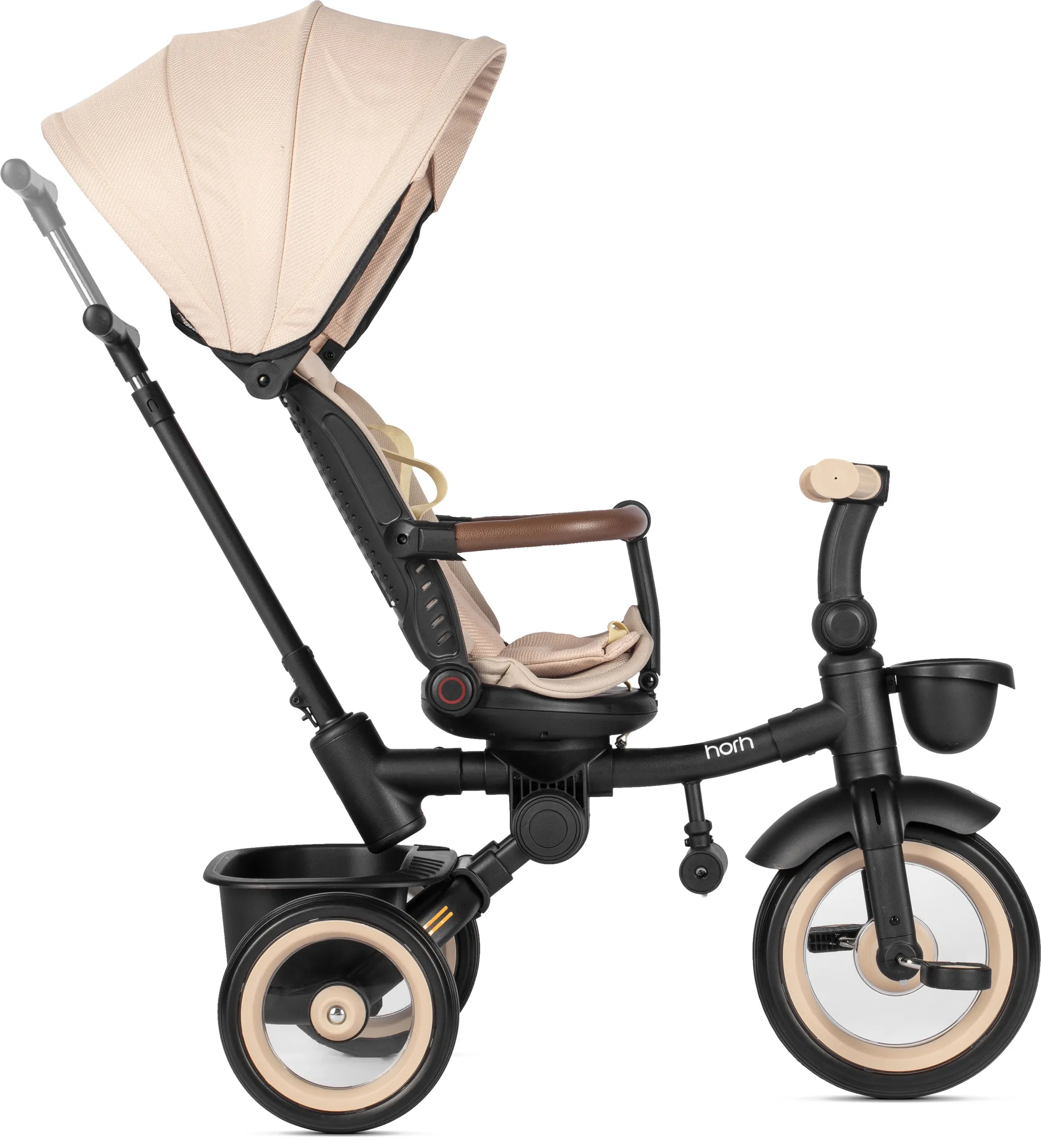 Велосипед трёхколёсный HORH 12/10" 2025 бежевый