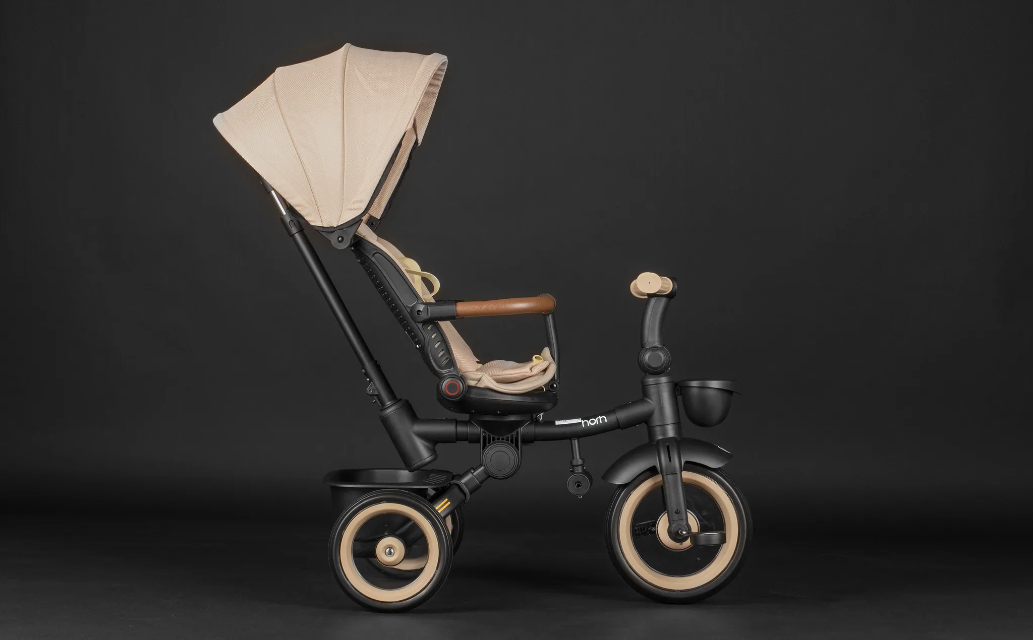 Велосипед трёхколёсный HORH 12/10" 2025 бежевый