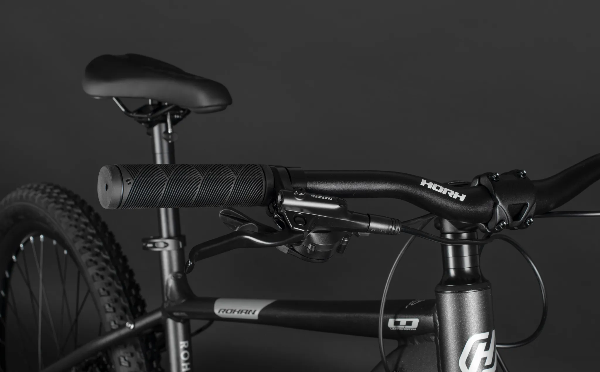 Велосипед HORH ROHAN LTD 27,5 2025 BLACK GREY