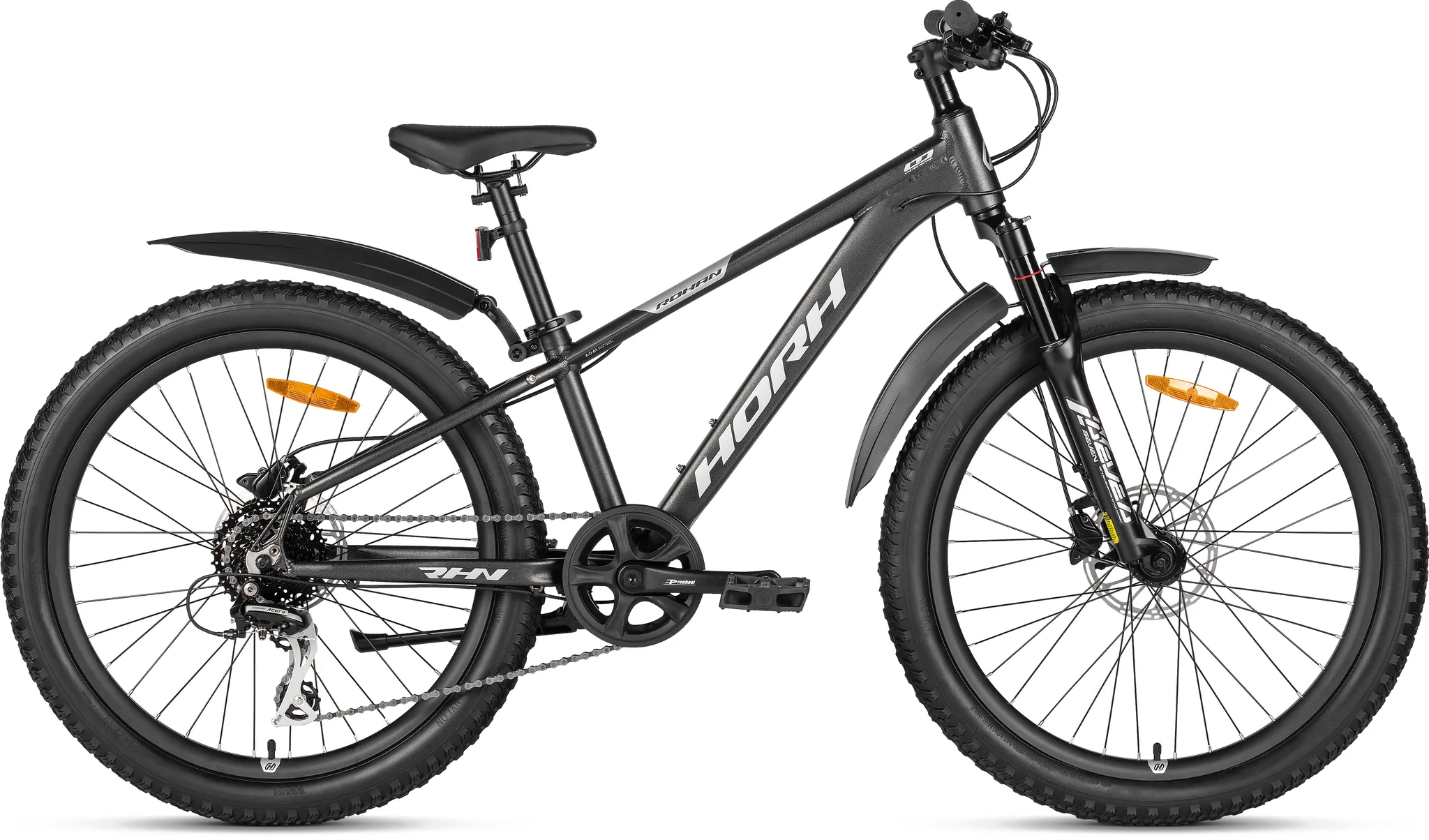 Велосипед HORH ROHAN LTD 24 2026 BLACK GREY