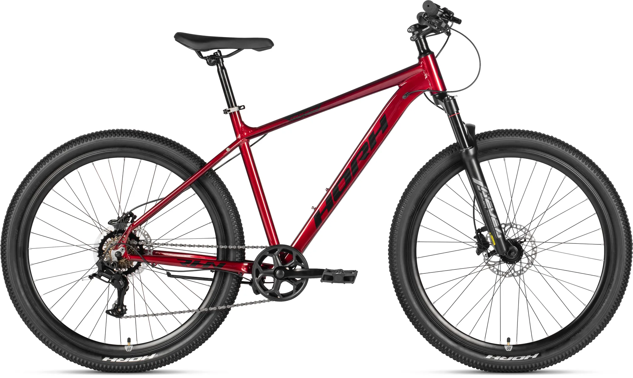 Велосипед HORH ROHAN RHD7.0 27,5" 2025 RED BLACK