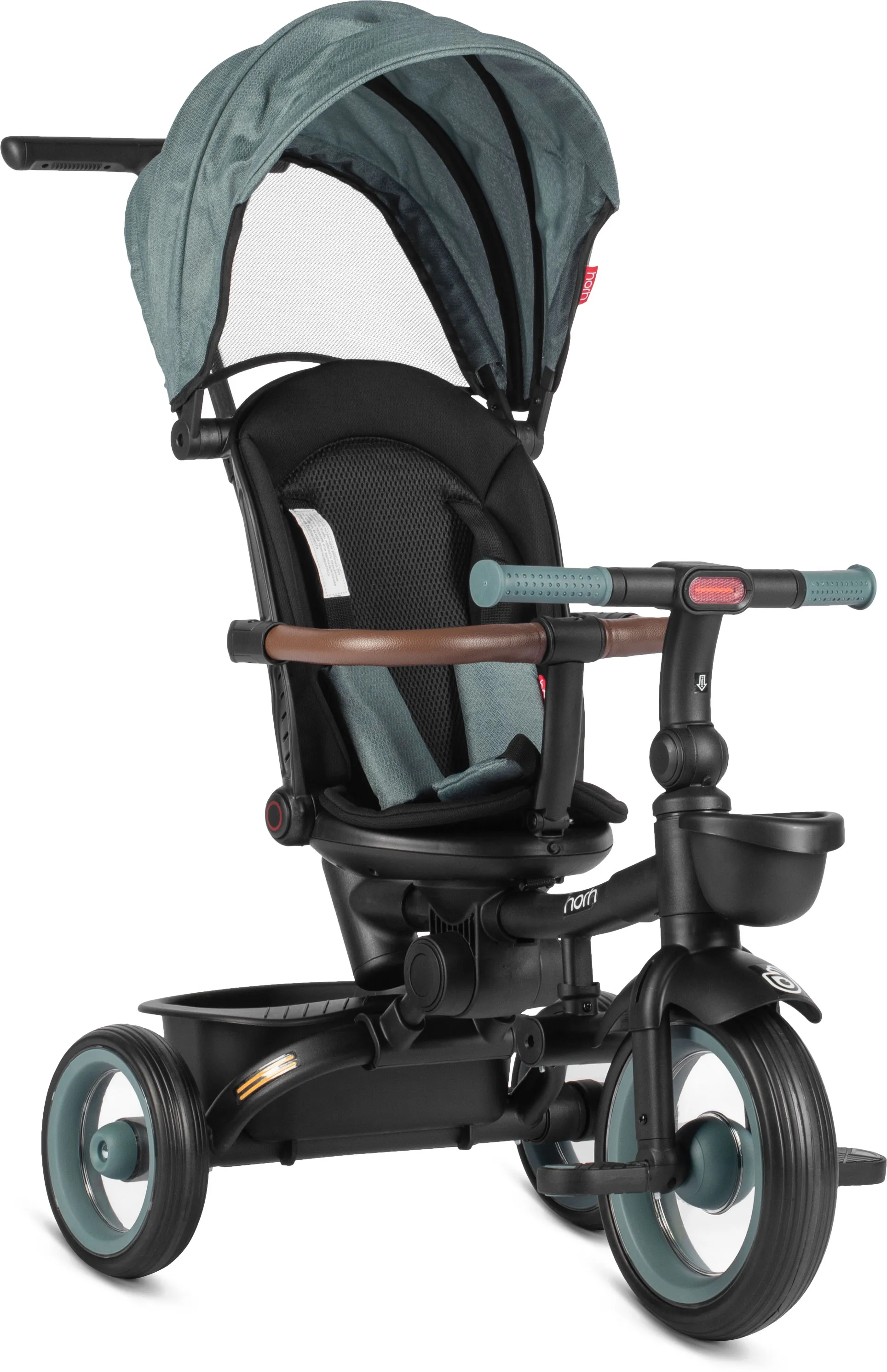 Велосипед трёхколёсный HORH 12/10" 2025 нежно-голубой