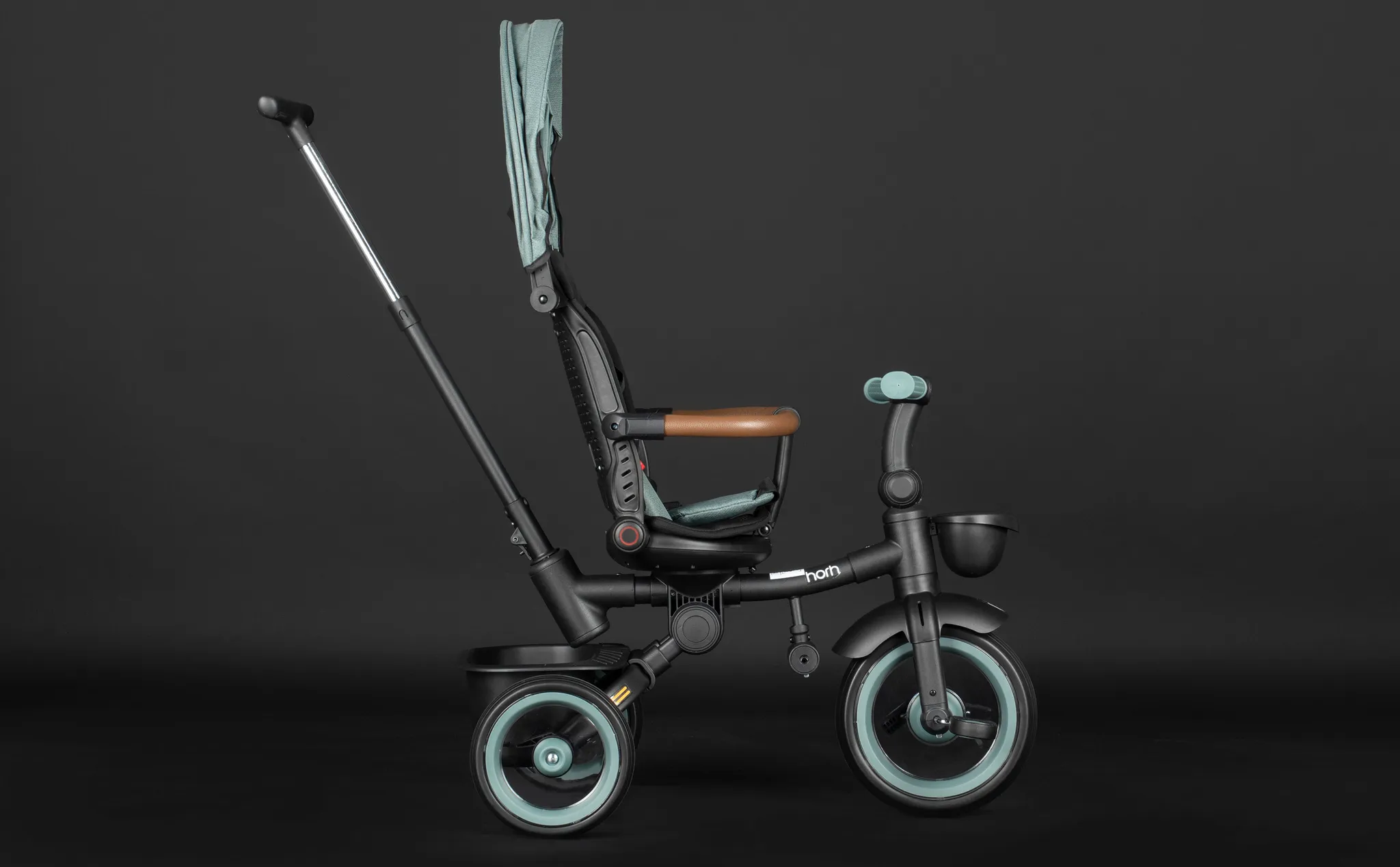 Велосипед трёхколёсный HORH 12/10" 2025 нежно-голубой