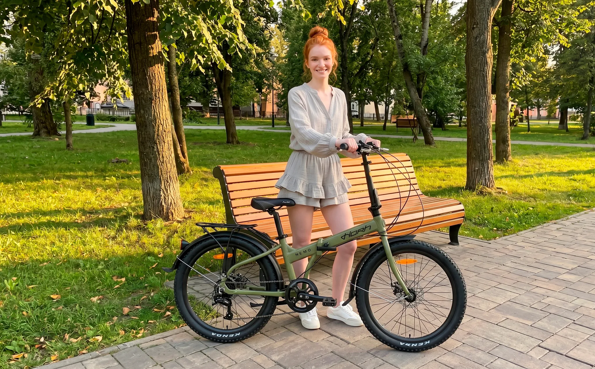 Велосипед HORH NEMO 8SP MD FAT 24" 2026