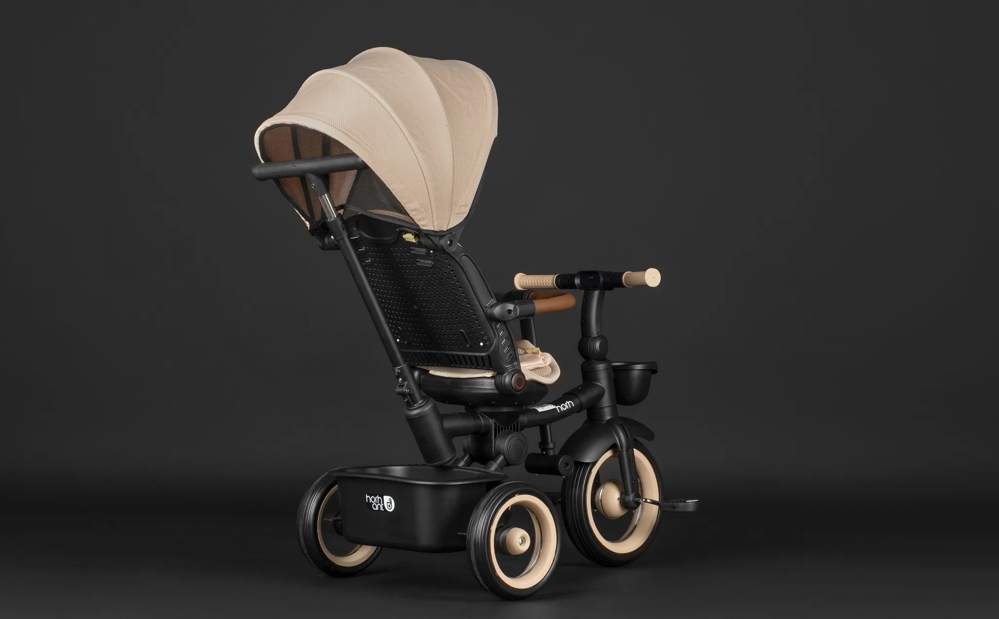 Велосипед трёхколёсный HORH 12/10" 2025 бежевый