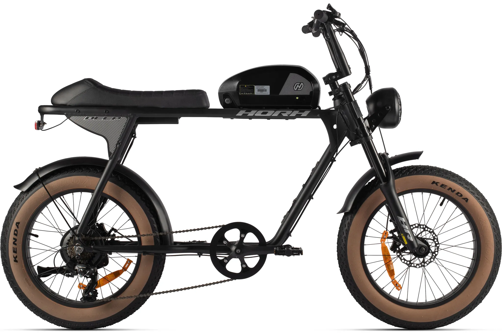 Велосипед HORH DEEP 20" 2025 -Grey-Brown