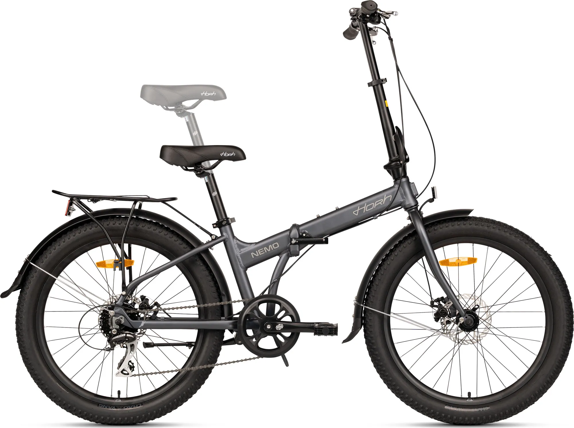 Велосипед HORH NEMO 8SP MD FAT 24" 2024 
