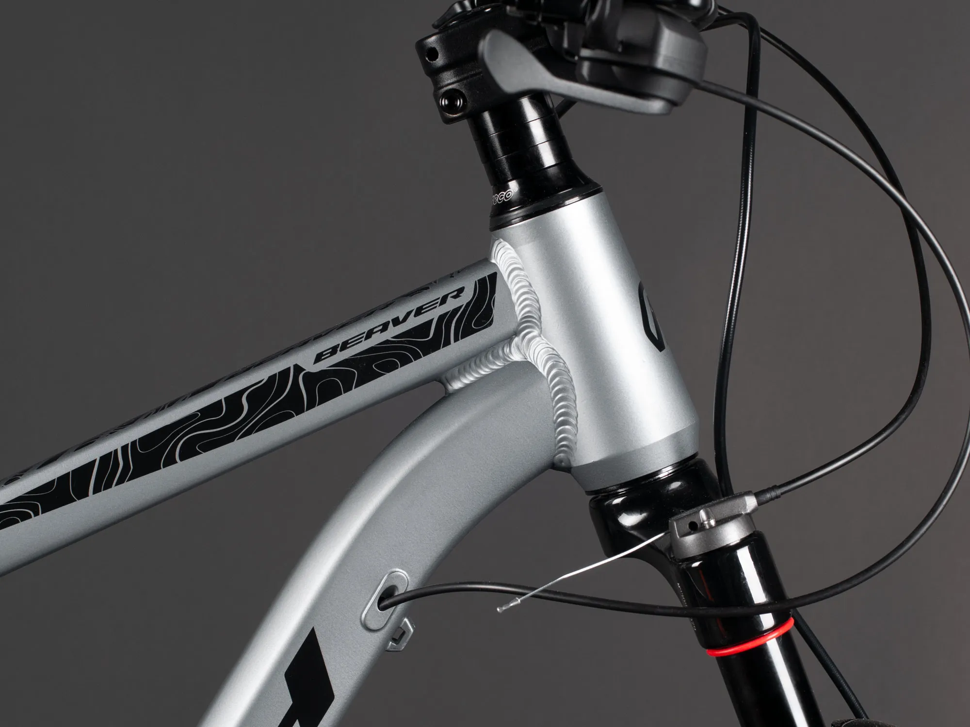 Велосипед HORH BEAVER 27.5" 2024 Grey-Оrange-Black