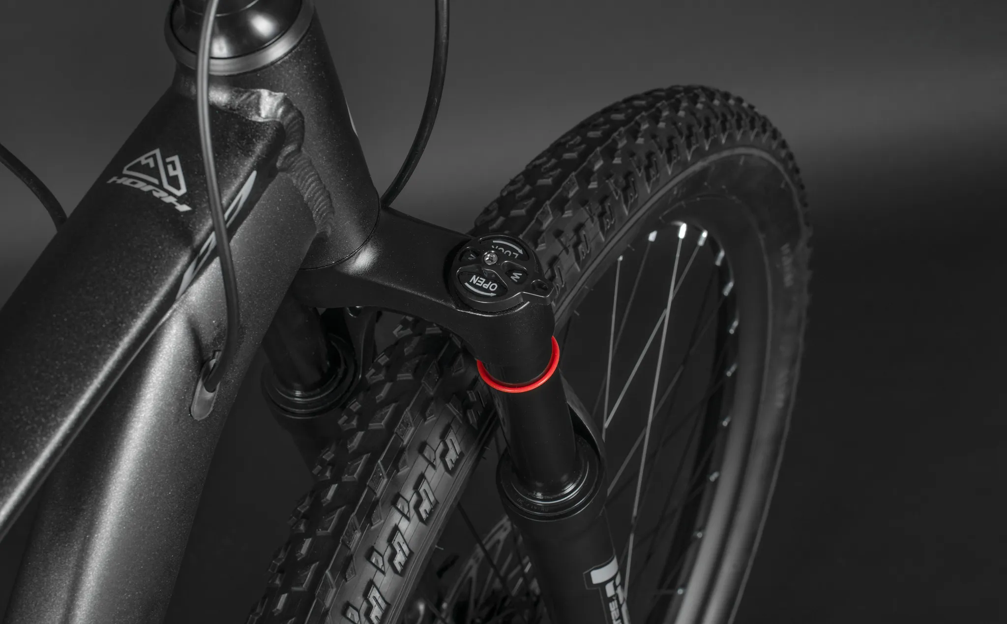 Велосипед HORH ROHAN LTD 27,5 2025 BLACK GREY