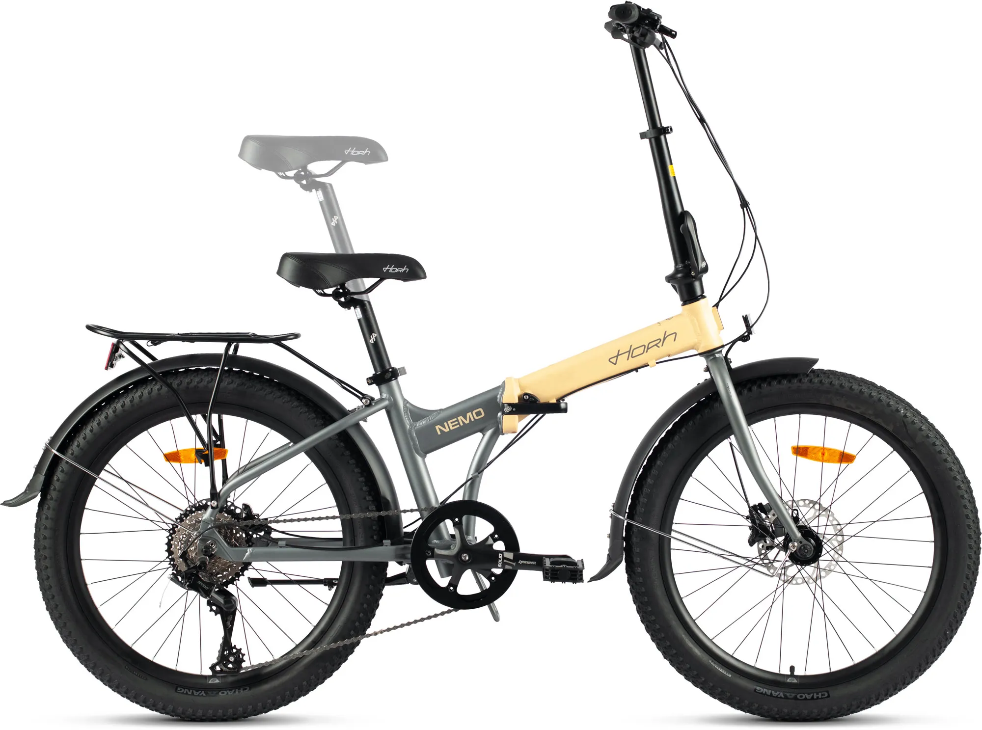 Велосипед HORH NEMO 9SP HD FAT 24" 2024