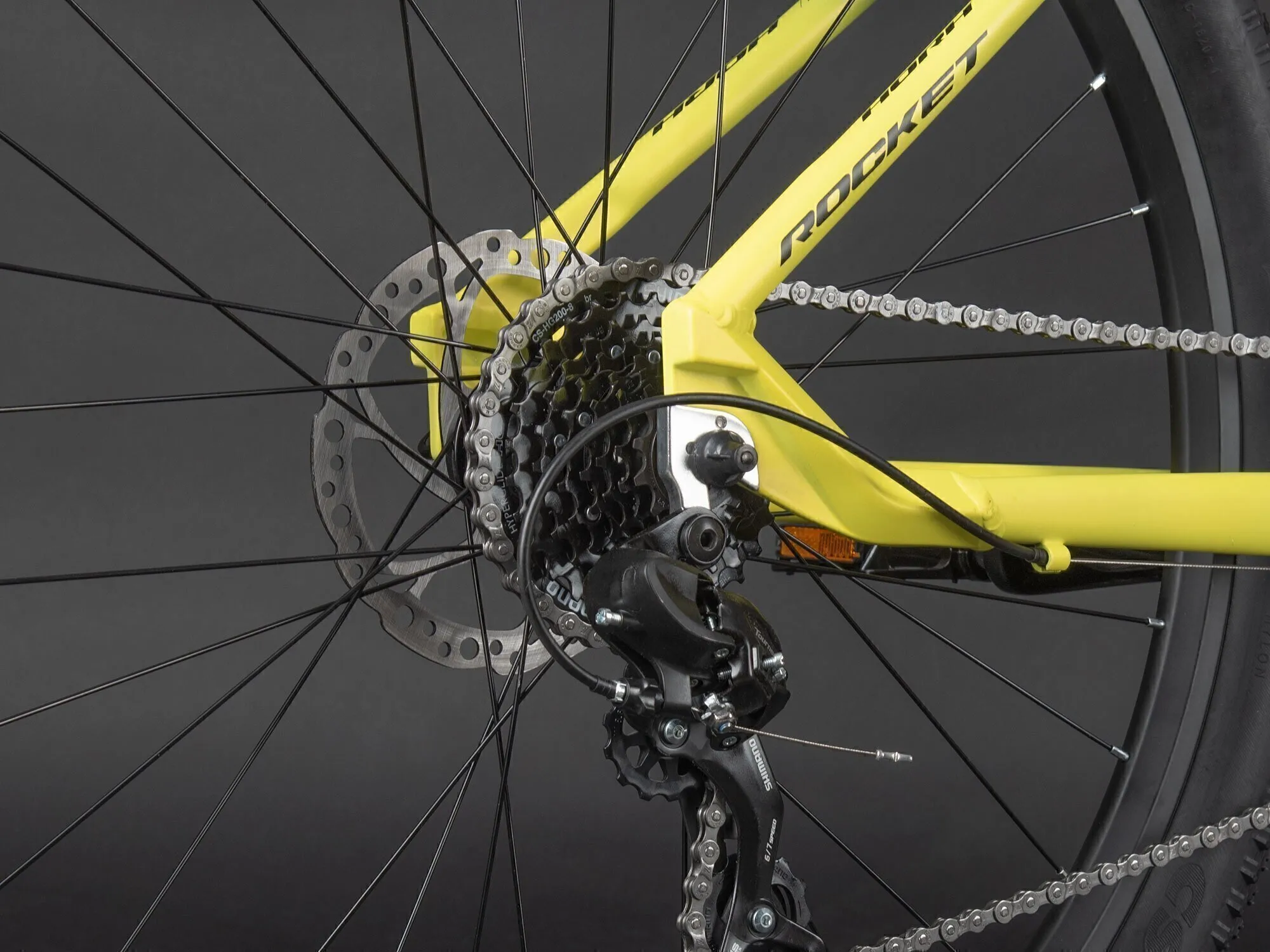 Велосипед HORH ROCKET RHD-9.1 29 2023 Grey-Yellow