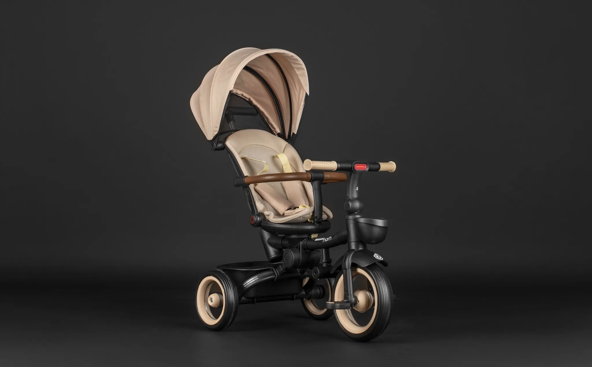 Велосипед трёхколёсный HORH 12/10" 2025 бежевый