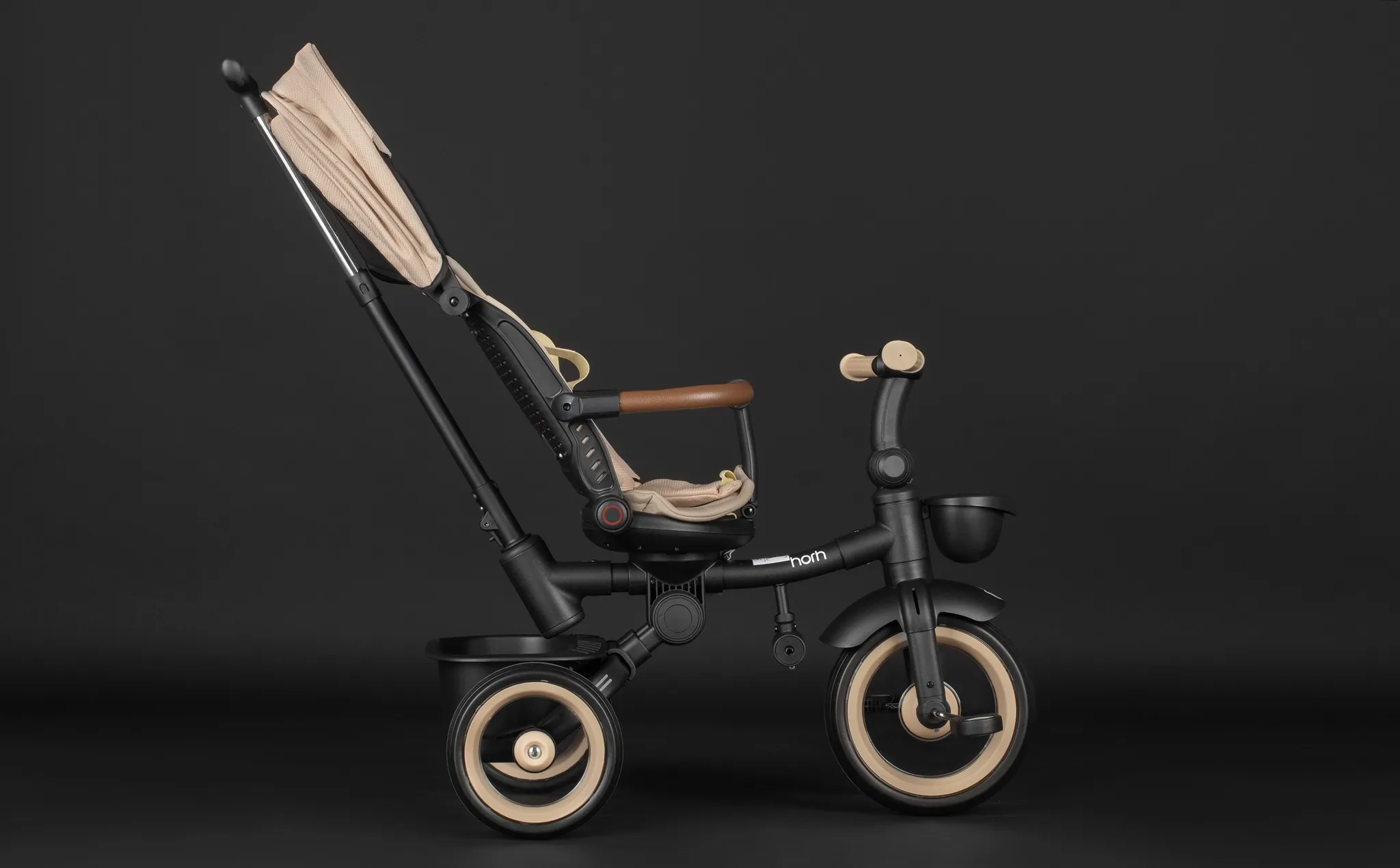 Велосипед трёхколёсный HORH 12/10" 2025 бежевый