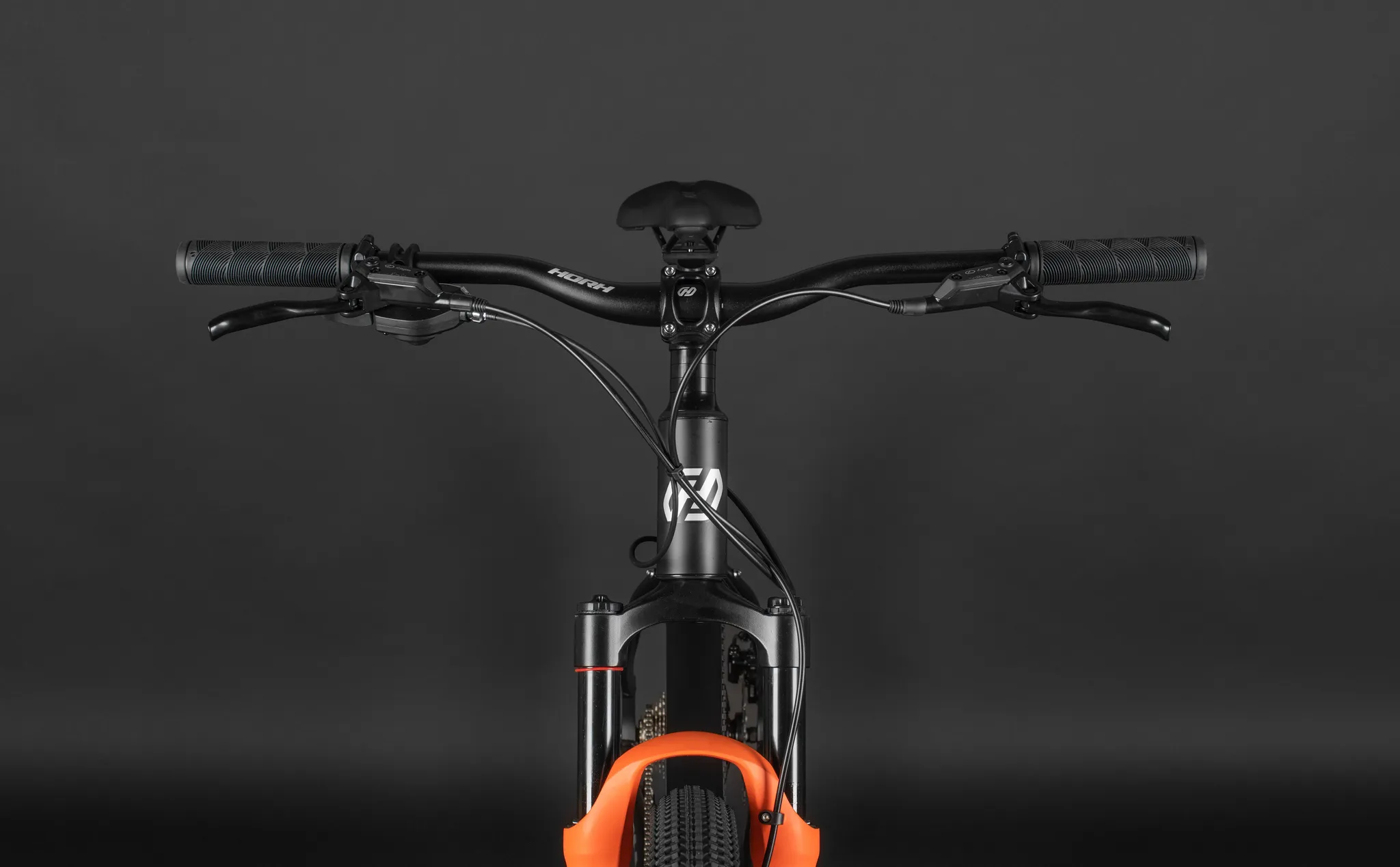 Велосипед HORH ROHAN RHD9.2 29 2025 BLACK ORANGE