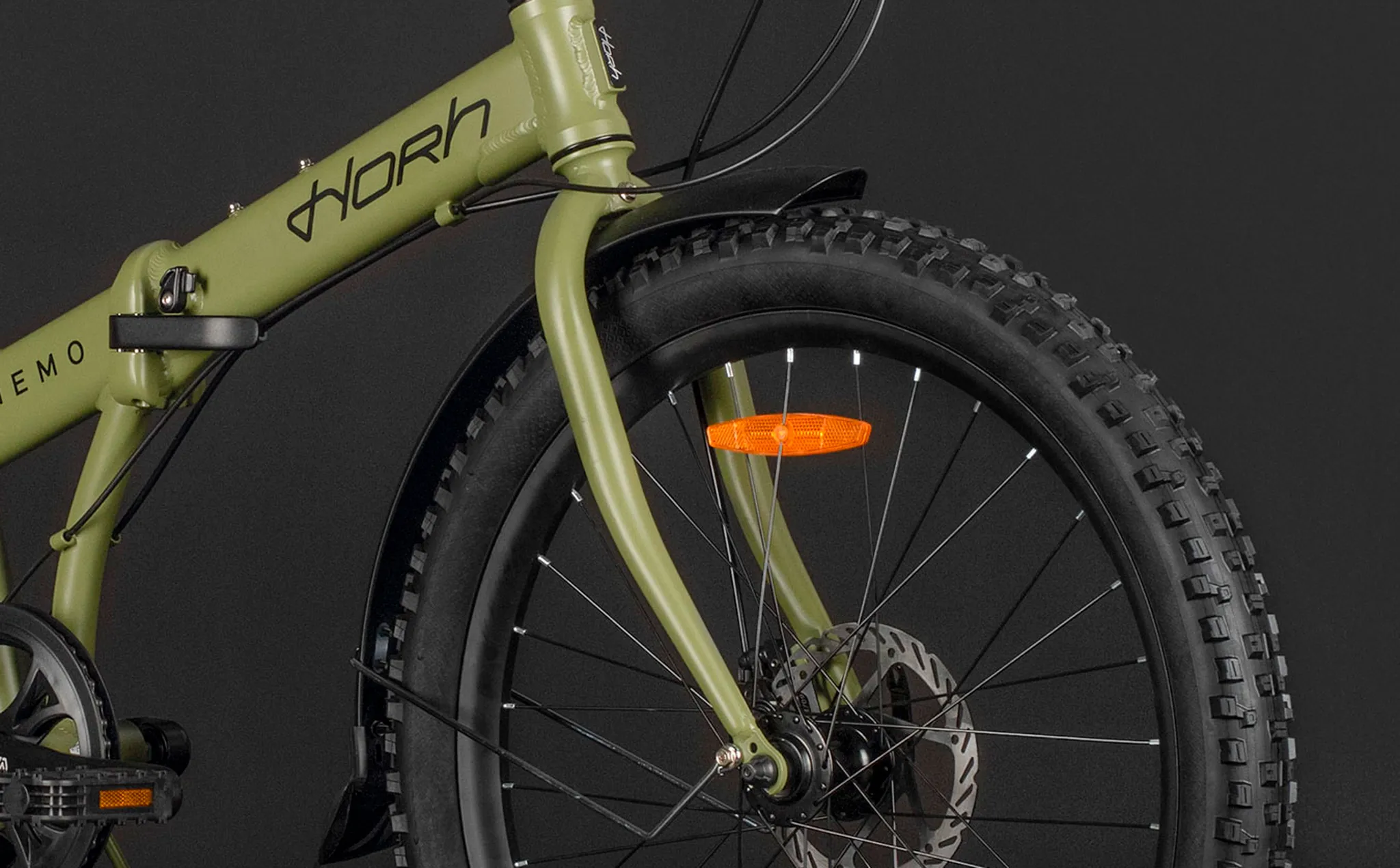 Велосипед HORH NEMO 8SP MD FAT 24" 2026