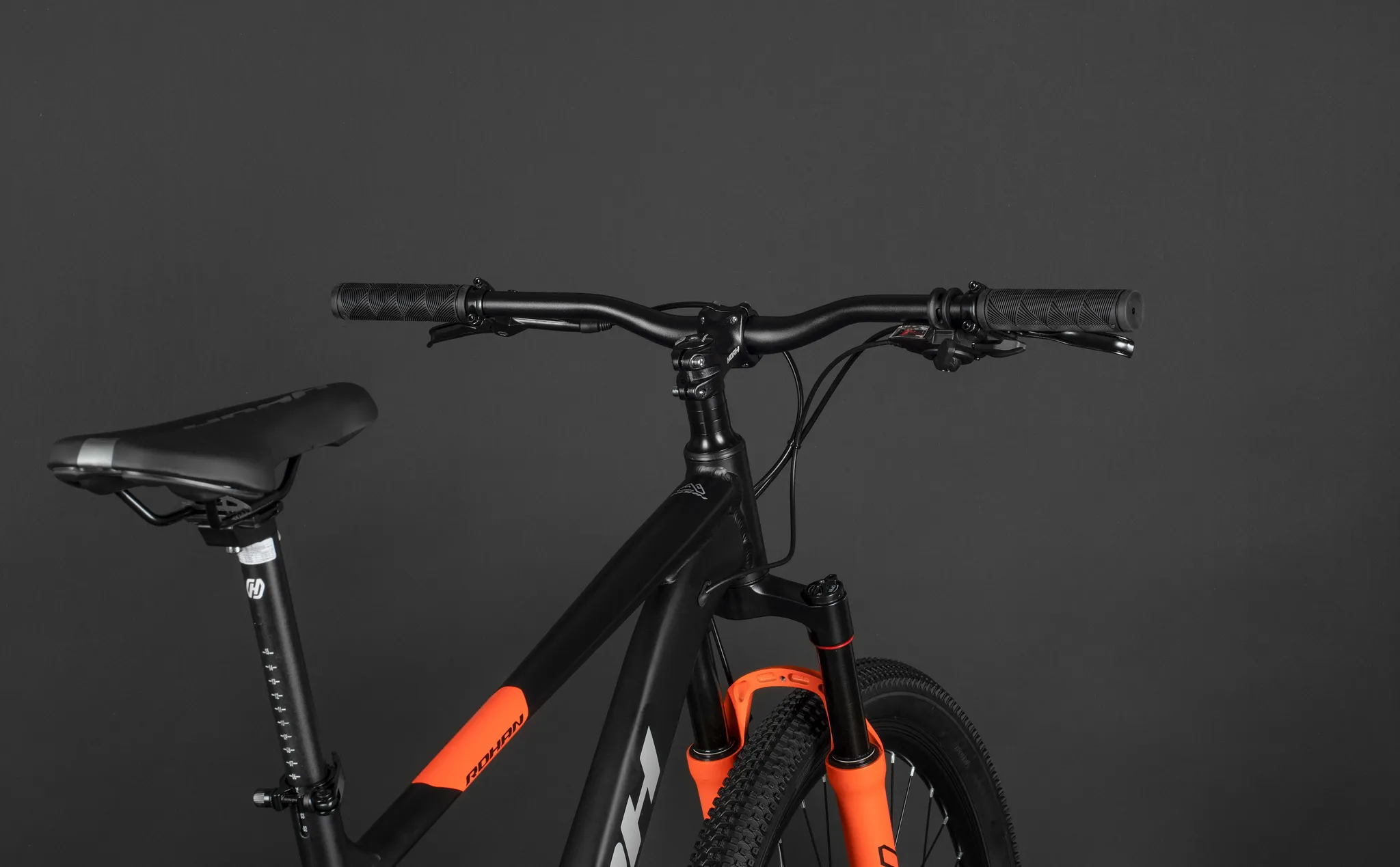 Велосипед HORH ROHAN RHD9.2 29 2025 BLACK ORANGE