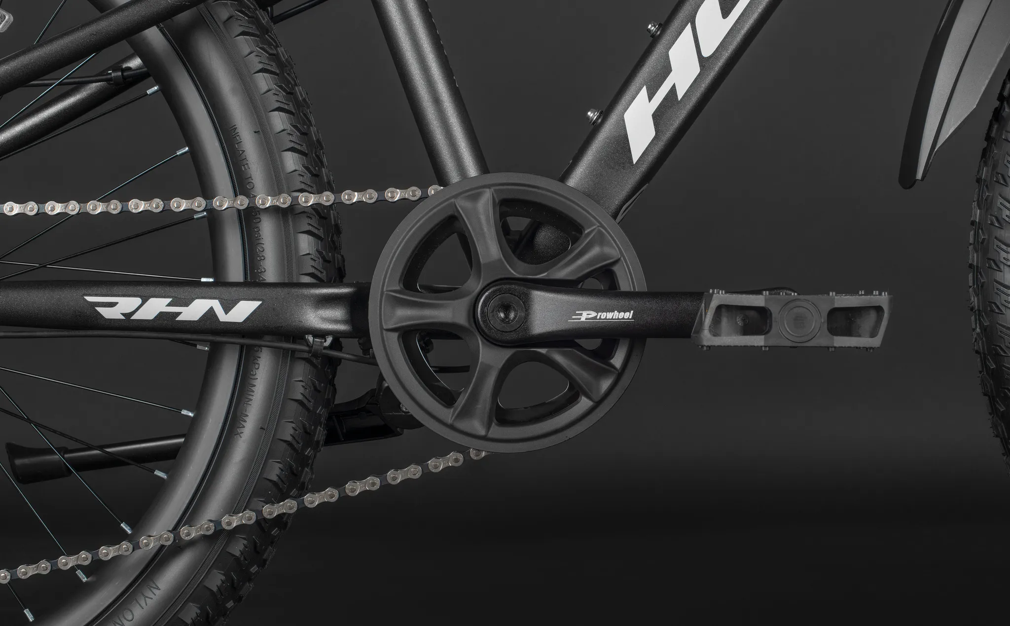 Велосипед HORH ROHAN LTD 24 2026 BLACK GREY