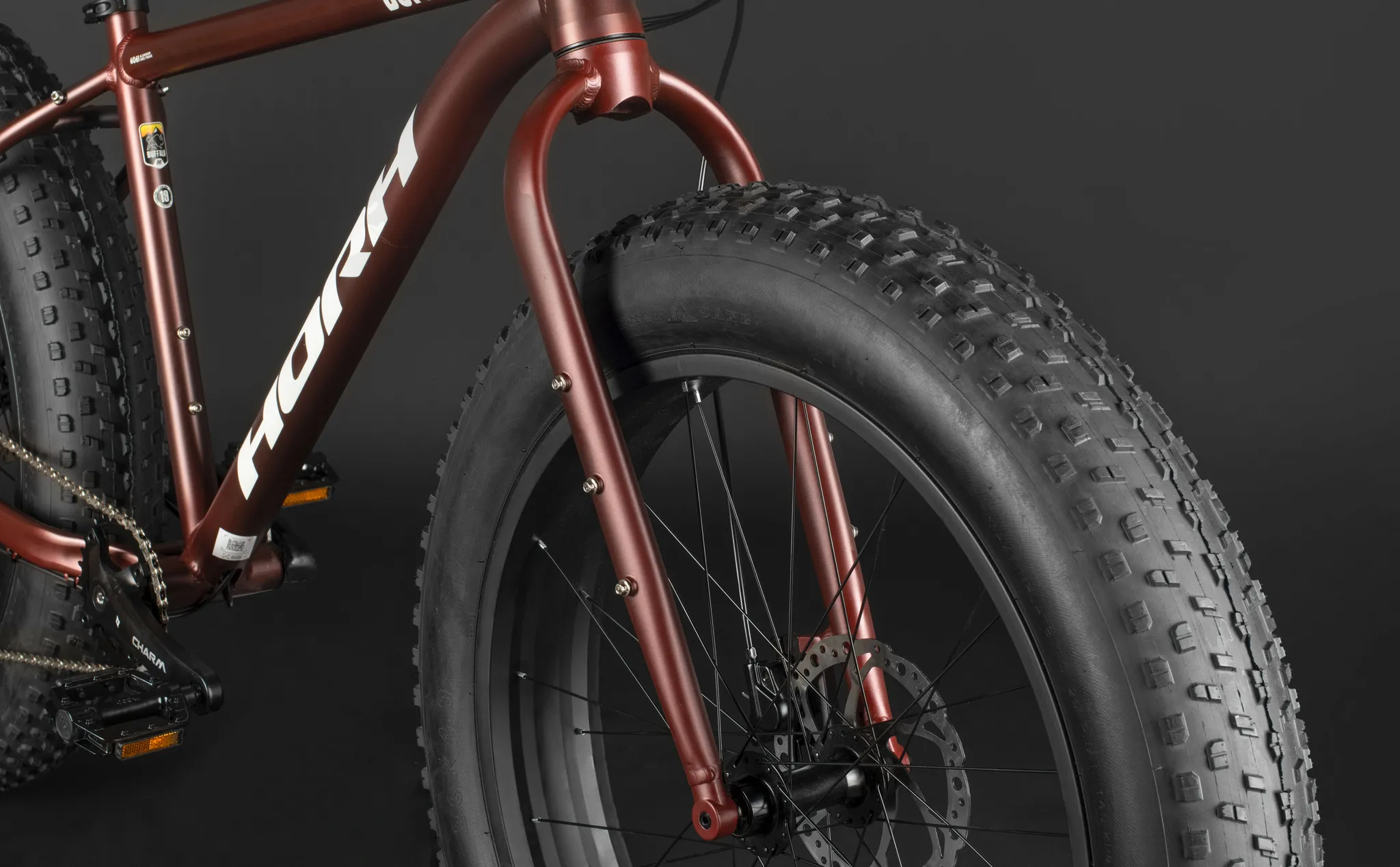 Велосипед HORH BUFFALO BFL26 BRW/WT 26" 2025 Brown-White