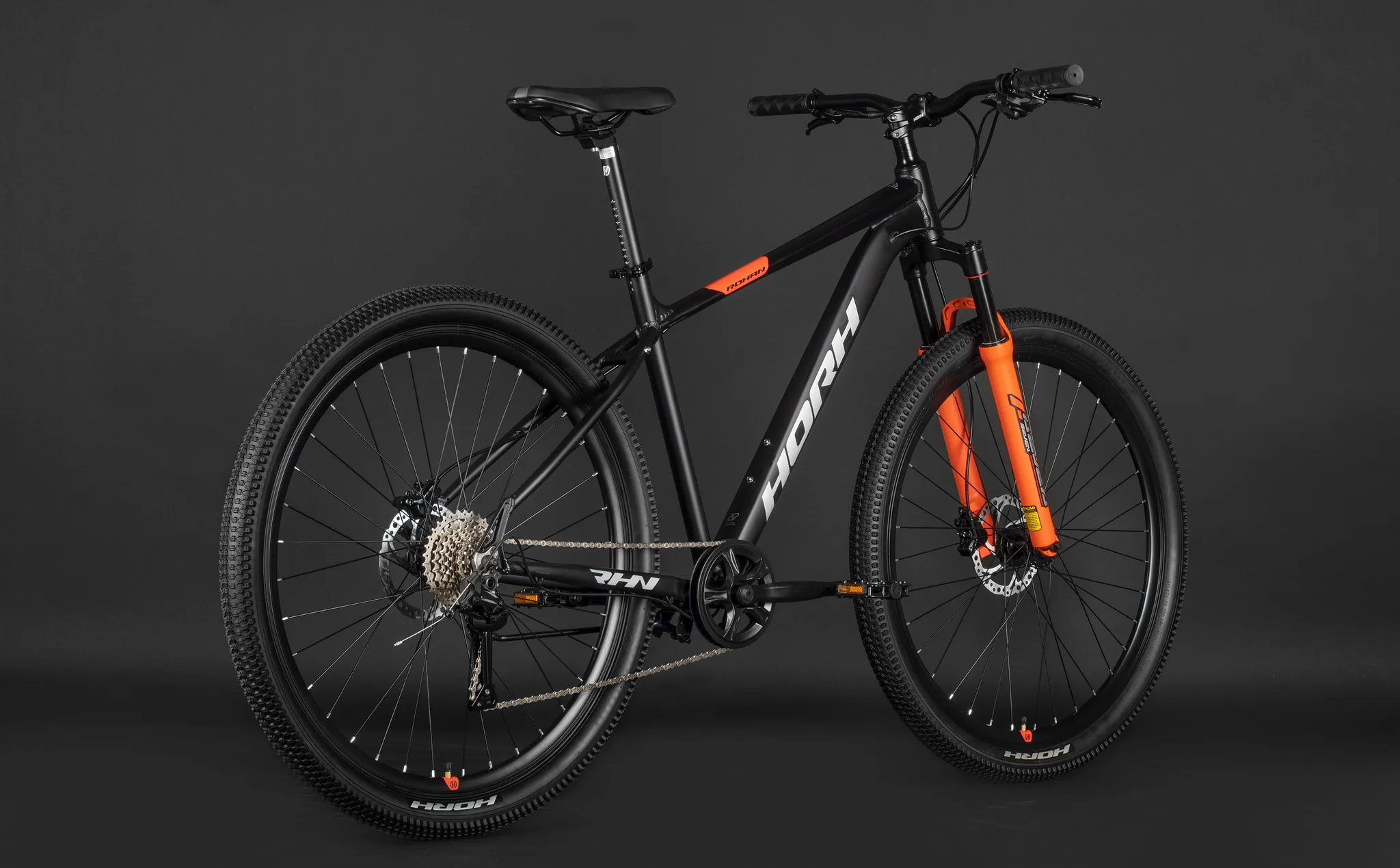 Велосипед HORH ROHAN RHD9.2 29 2025 BLACK ORANGE