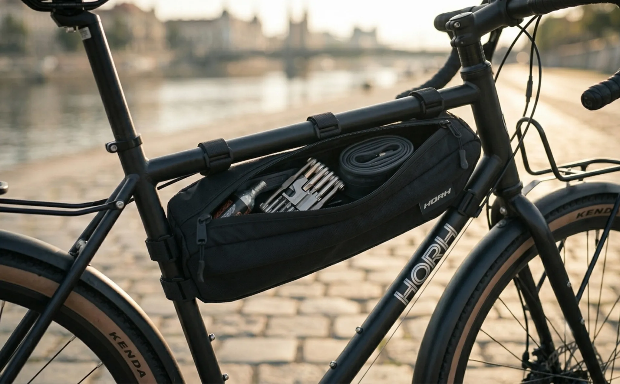 Сумка под раму HORH Bikepacking 38х9х5см
