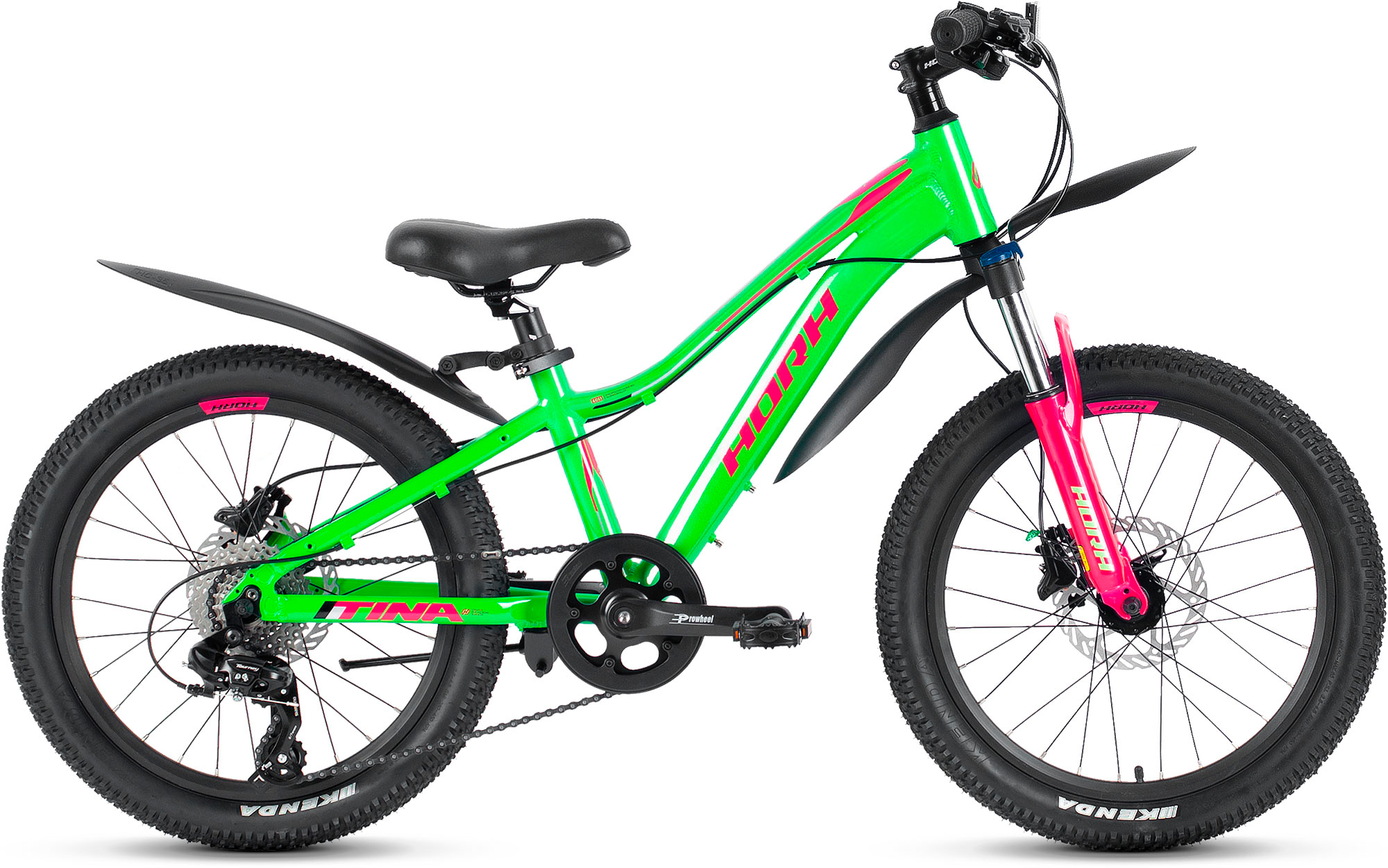 Велосипед HORH TINA 2.1 HD 20" (2023) Green-Pink
