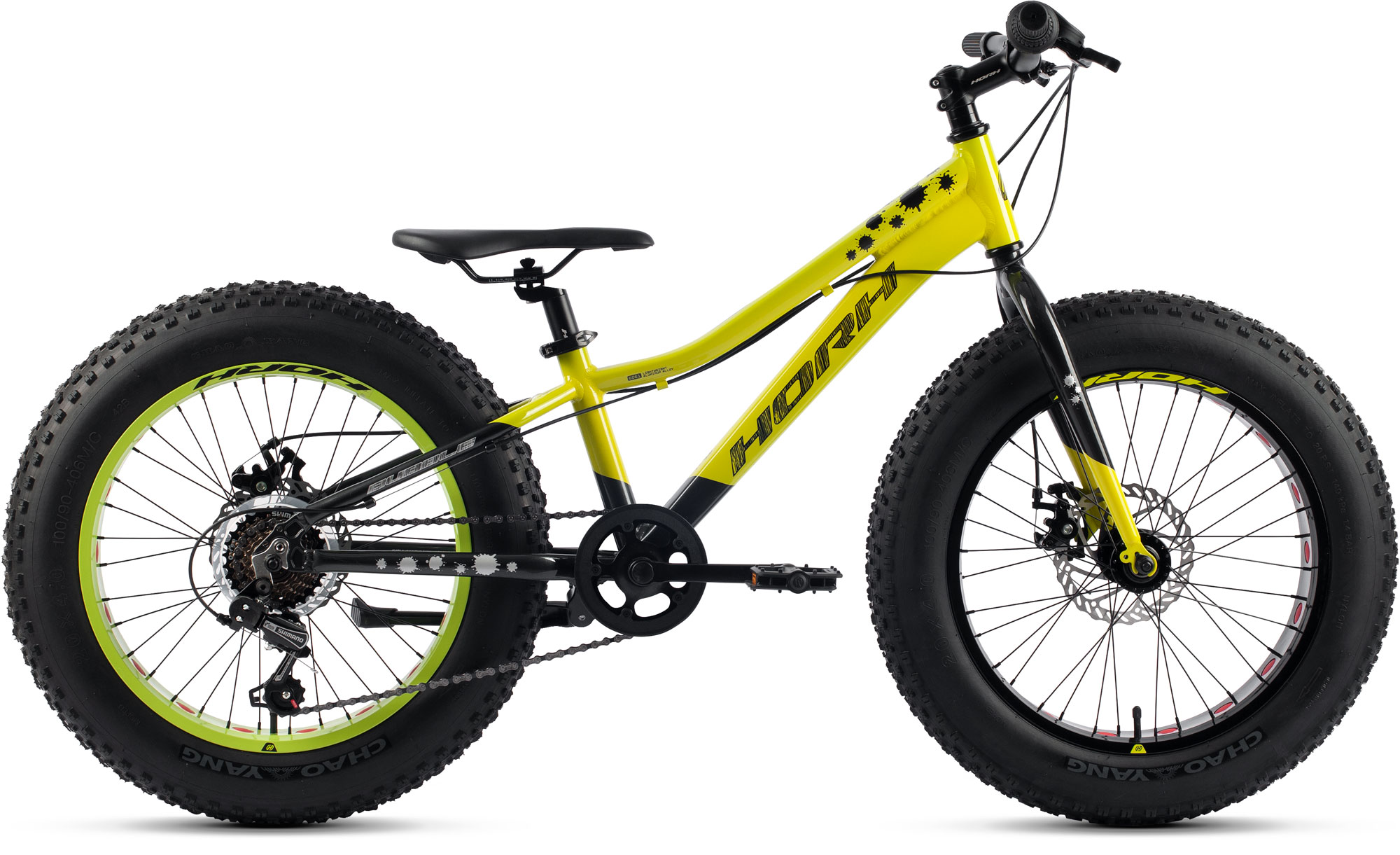 Велосипед HORH BUBBLE MD 20" (2024) Yellow
