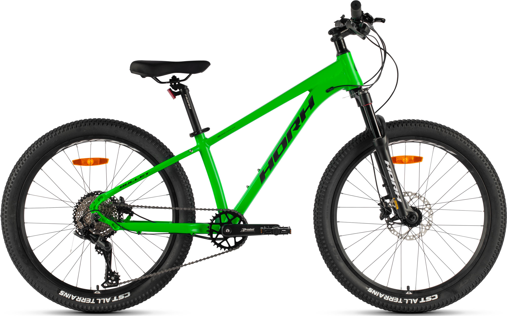 Велосипед HORH BULLET AIR 4.0 BHD 24" (2024) Green-Black-White