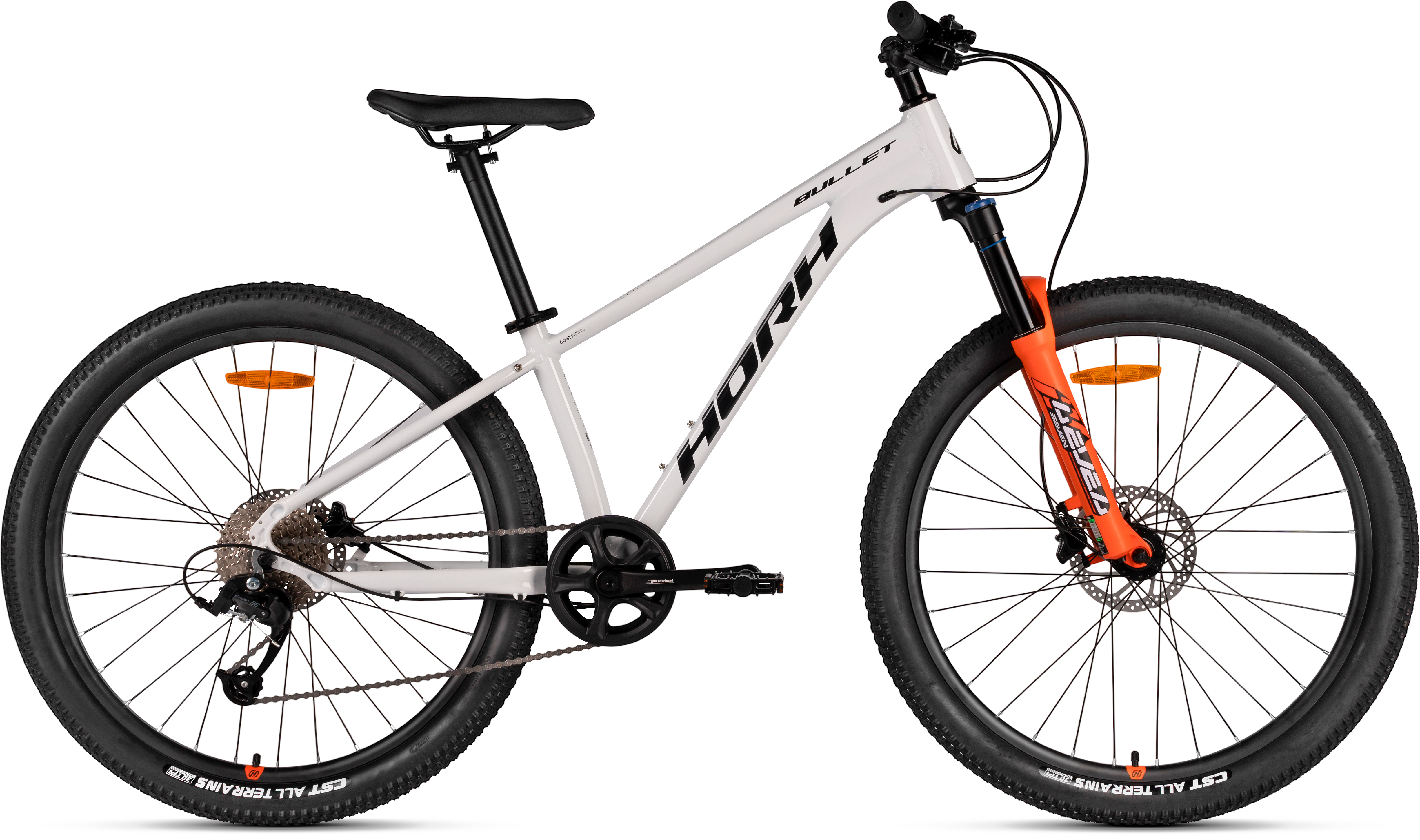 Велосипед HORH BULLET 6.0 BHD 26" (2026) White-Orange