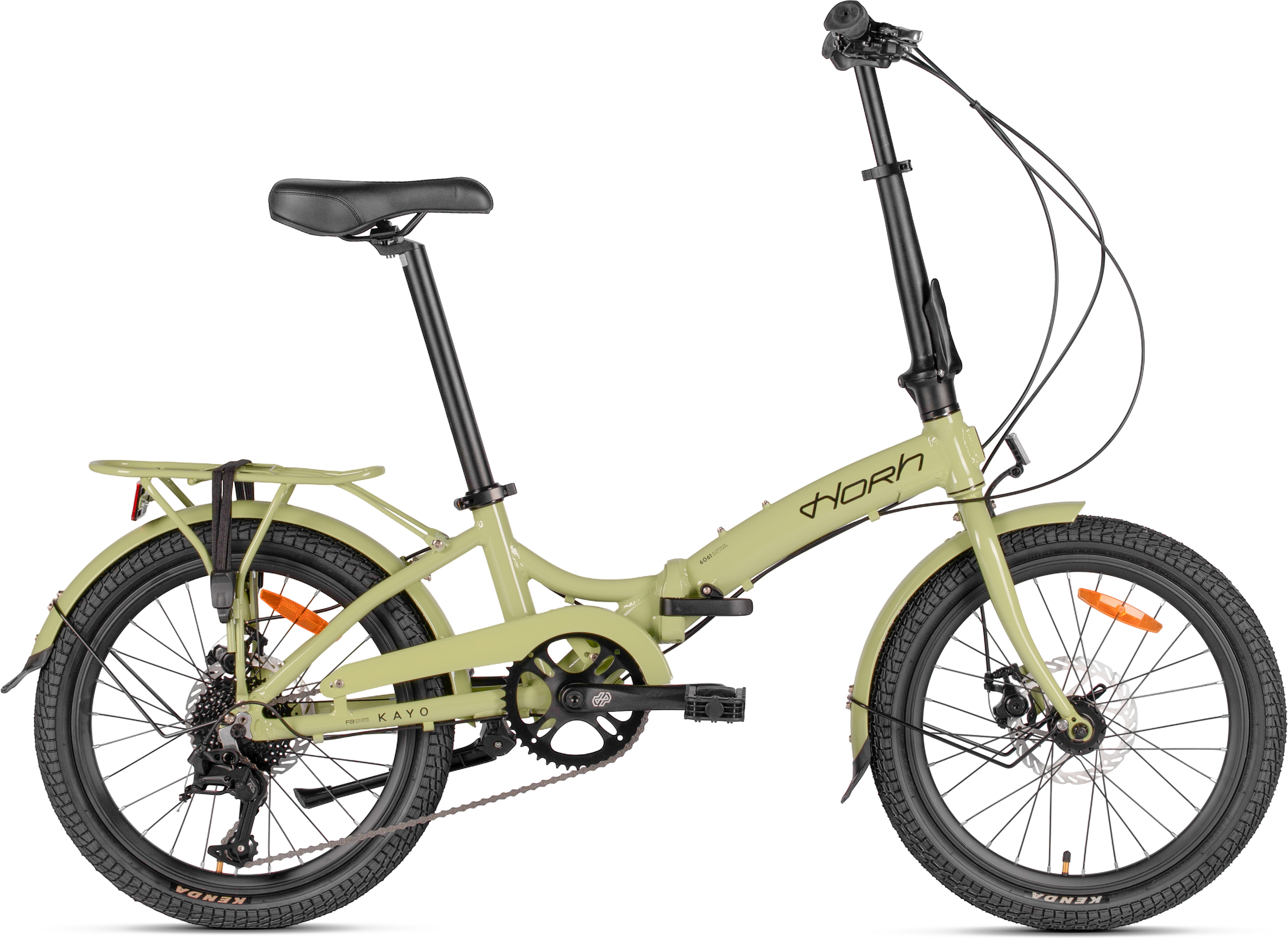 Велосипед HORH KAYO 8SP MD 20" (2026) Light Green