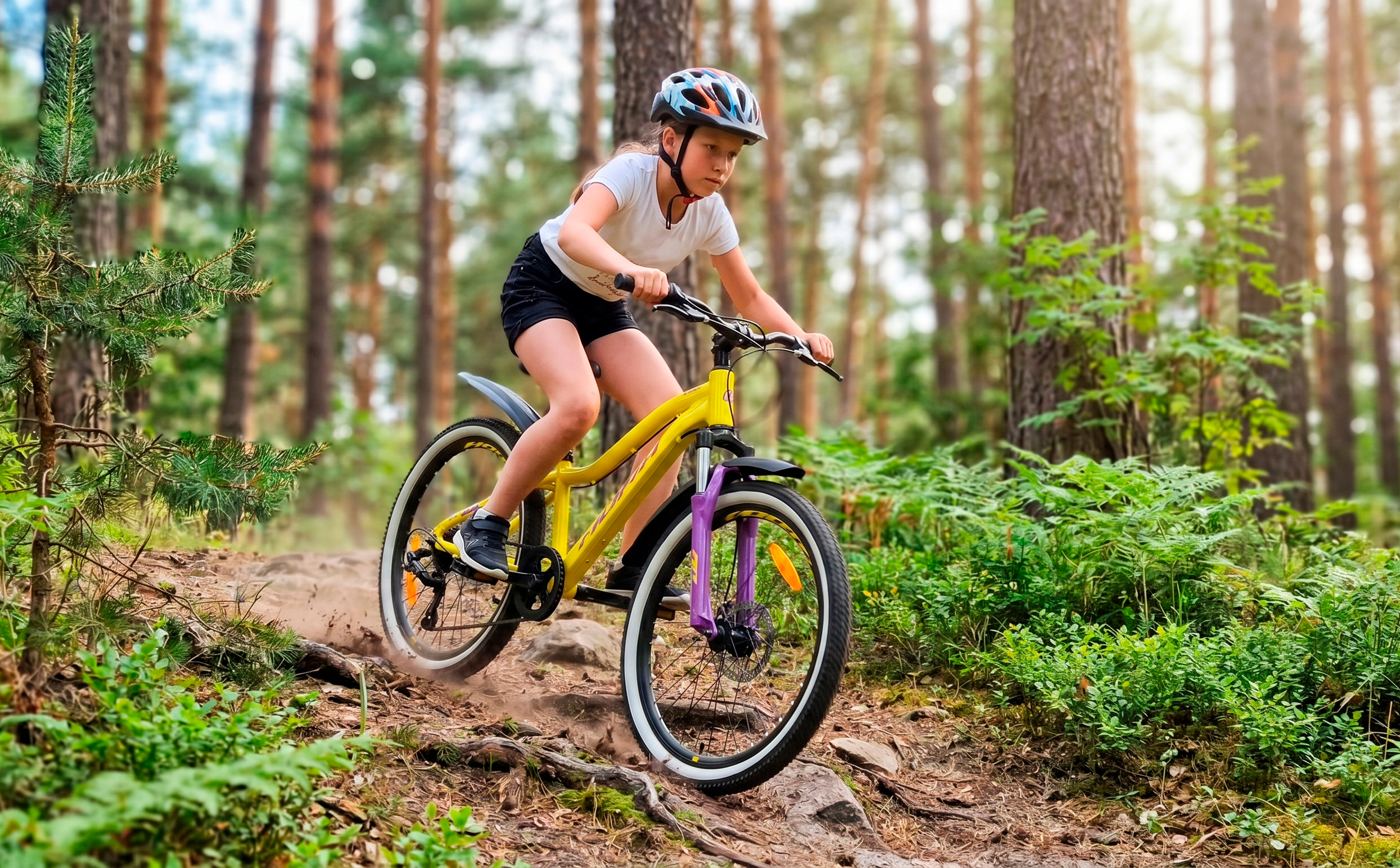 Велосипед HORH LIMA 4.0 LMD 24" 2025 Yellow-Purple
