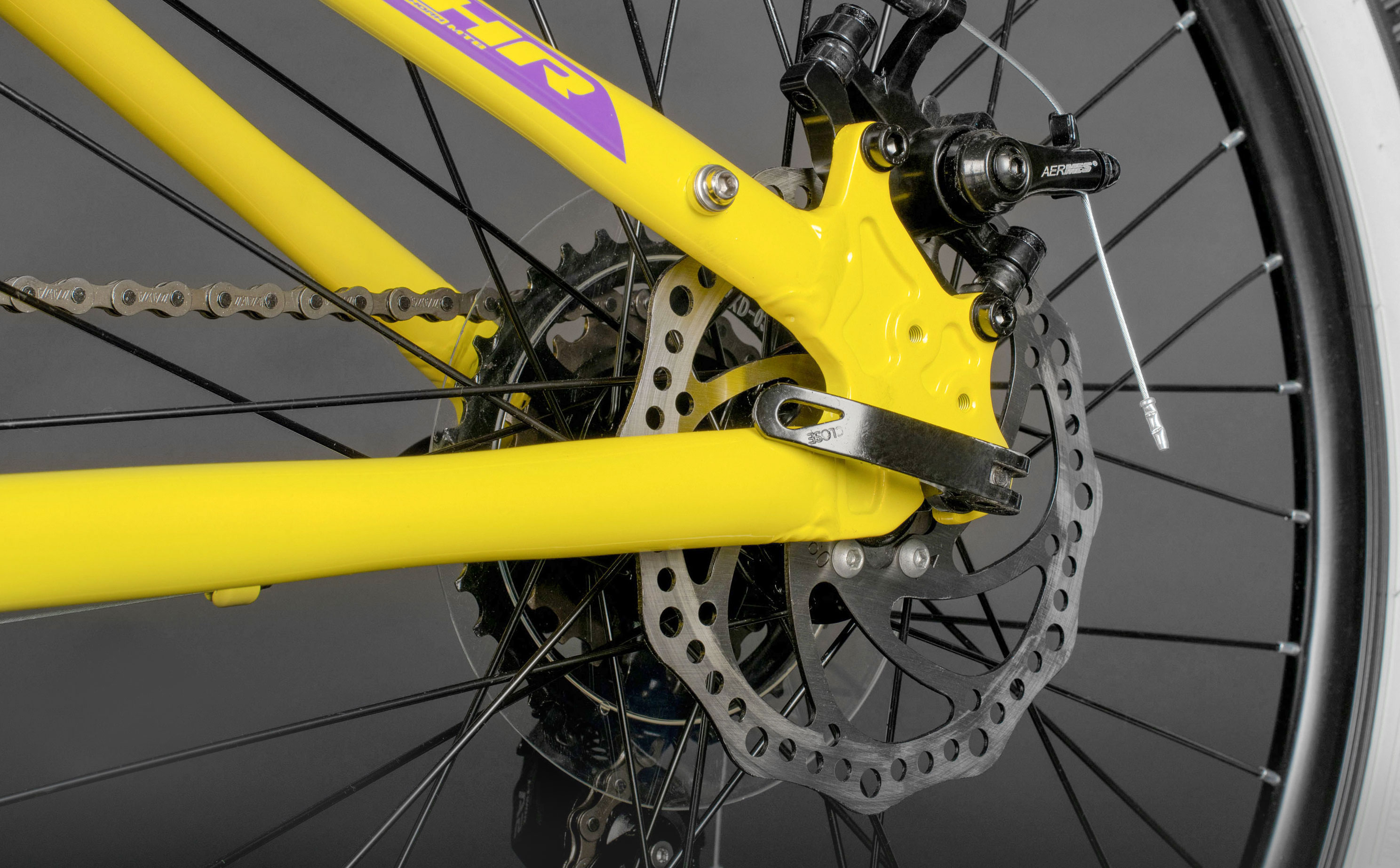 Велосипед HORH LIMA 4.0 LMD 24" 2025 Yellow-Purple