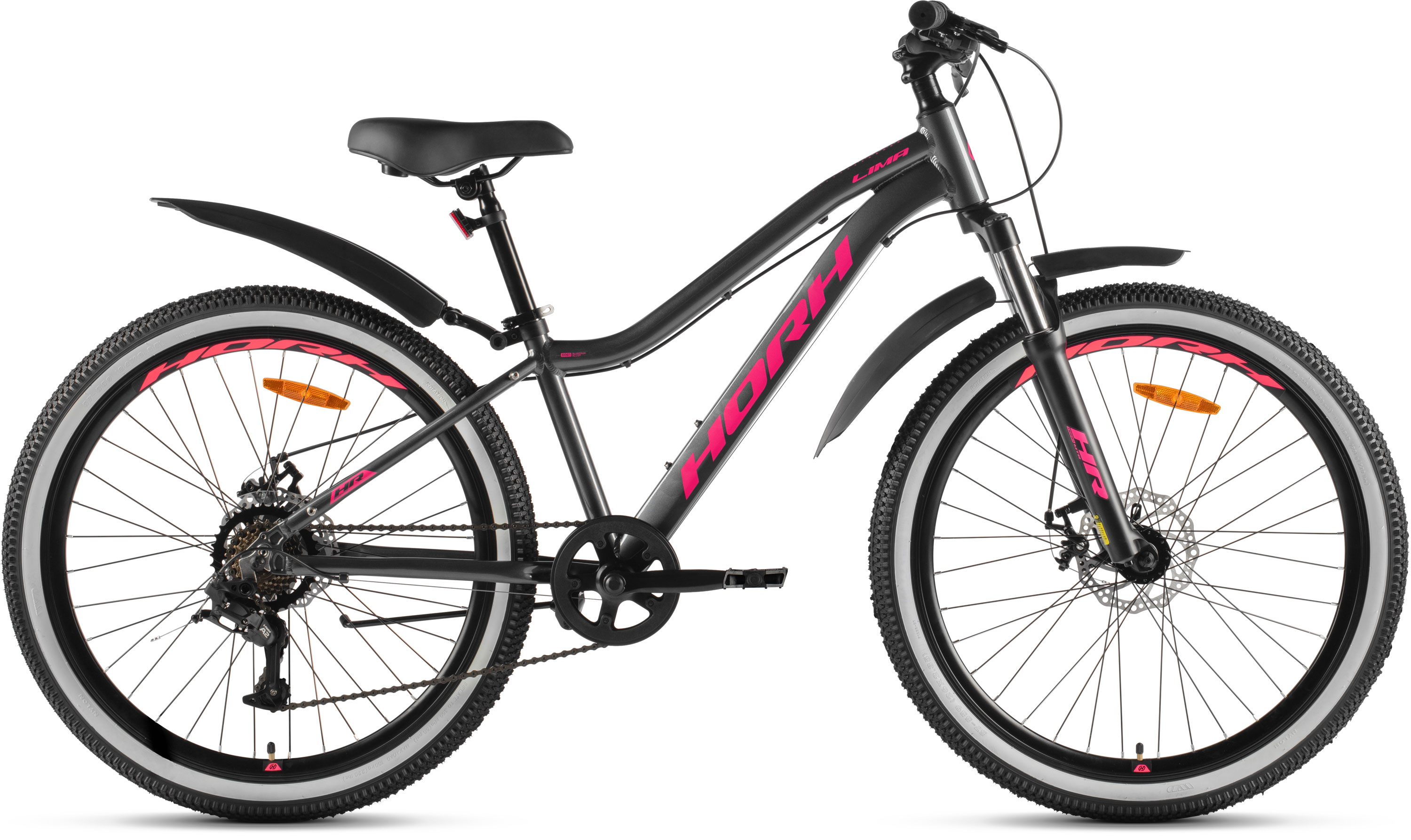Велосипед HORH LIMA 6.0 LMD 26" (2026) Black-Pink