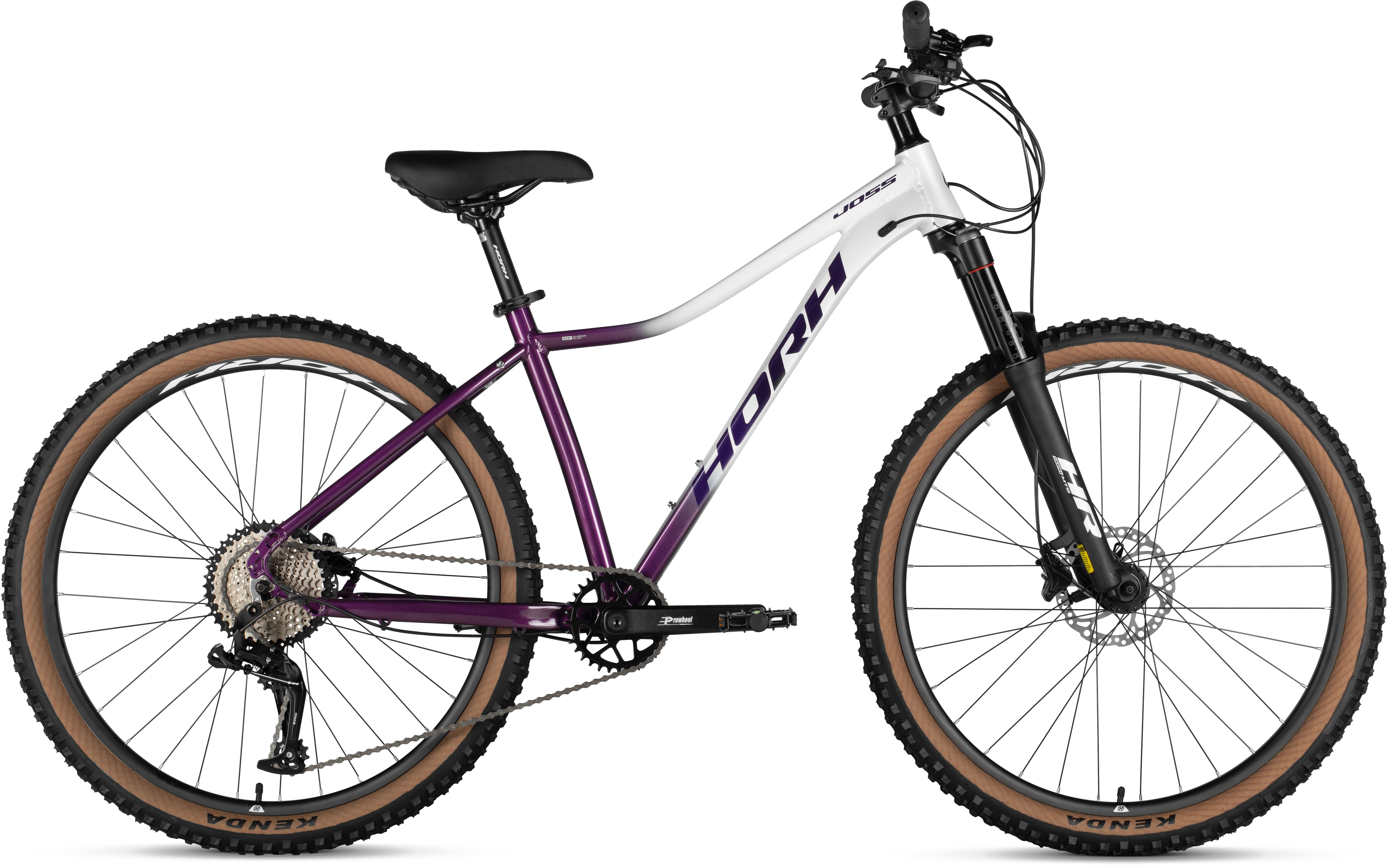 Велосипед HORH JOSS 7.1 HDAIR 27.5" (2025) White-Purple
