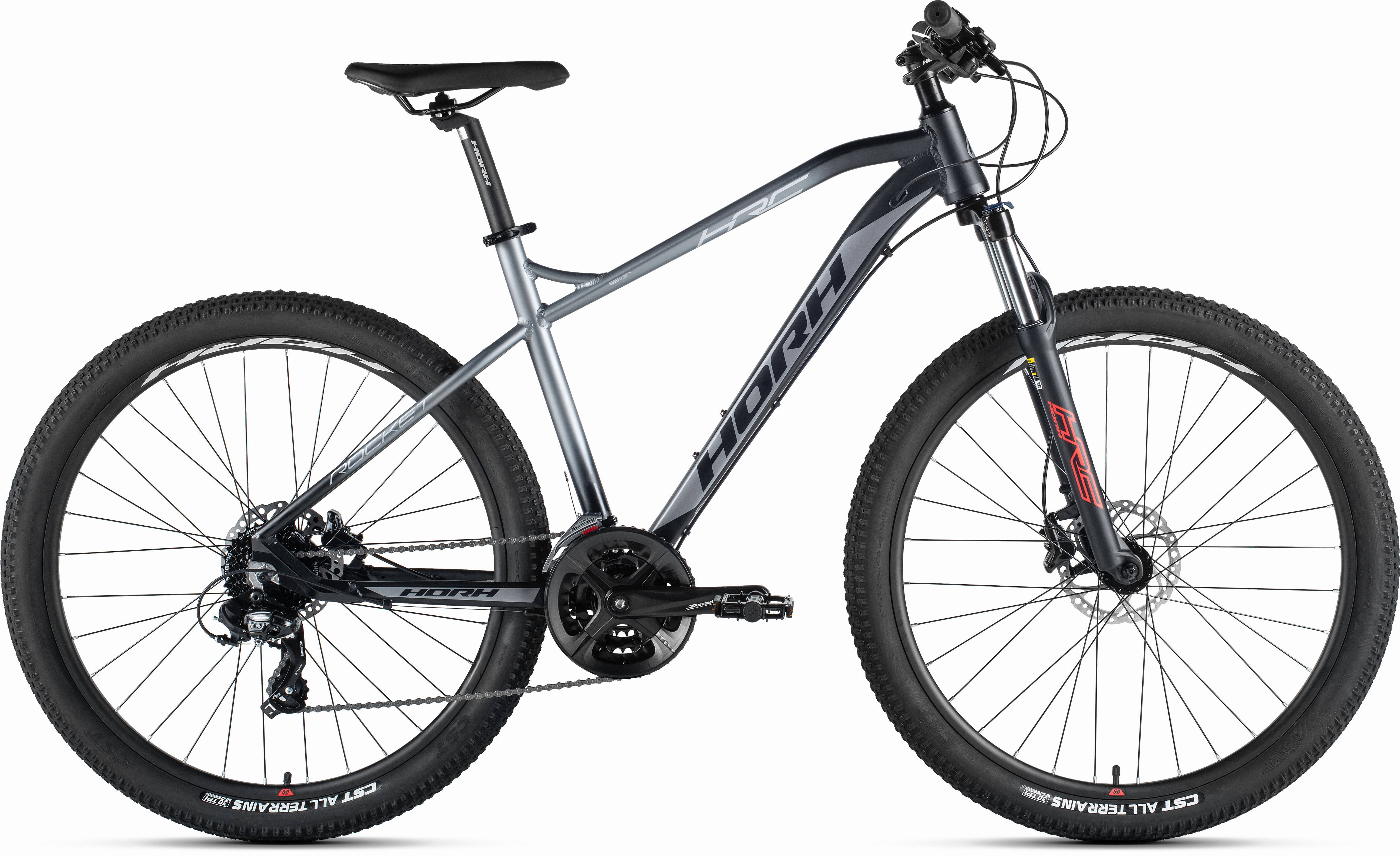 Велосипед HORH ROCKET 9.1 RHD 29" (2025) Grey-Black