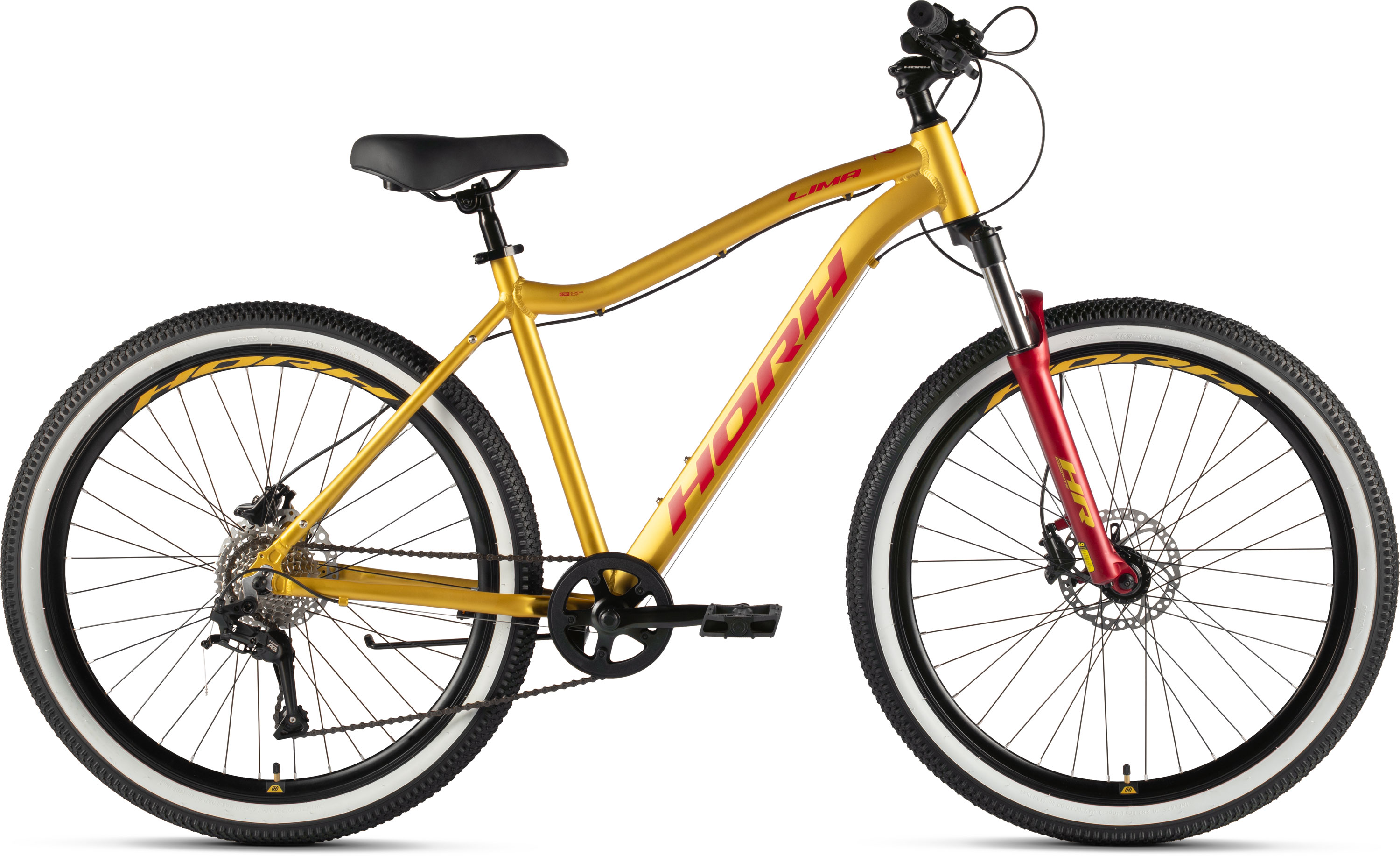Велосипед HORH LIMA 7.1 HD 27.5" (2026) Gold-Red