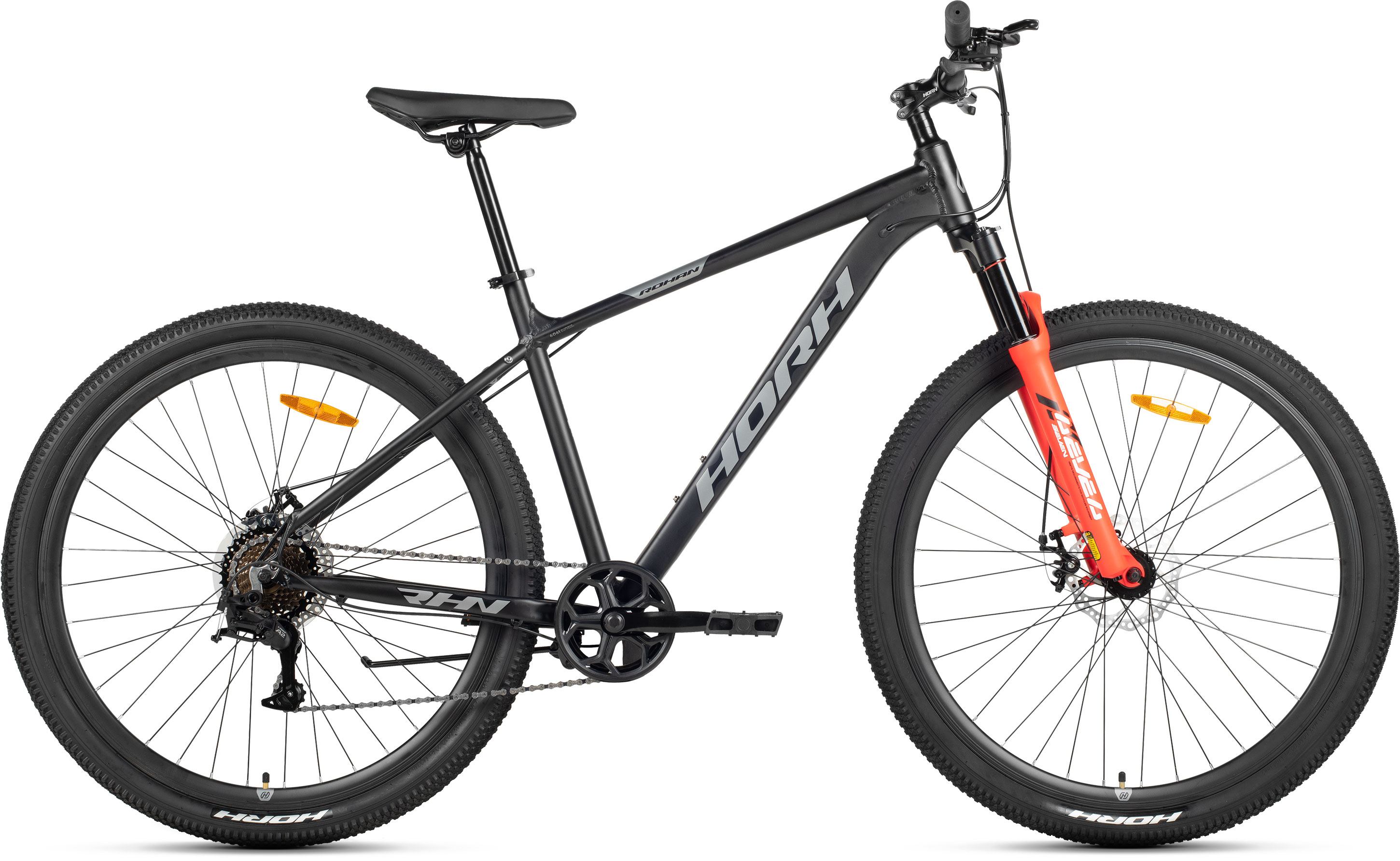 Велосипед HORH ROHAN 9.0 RMD 29" (2026) Black-Grey-Red