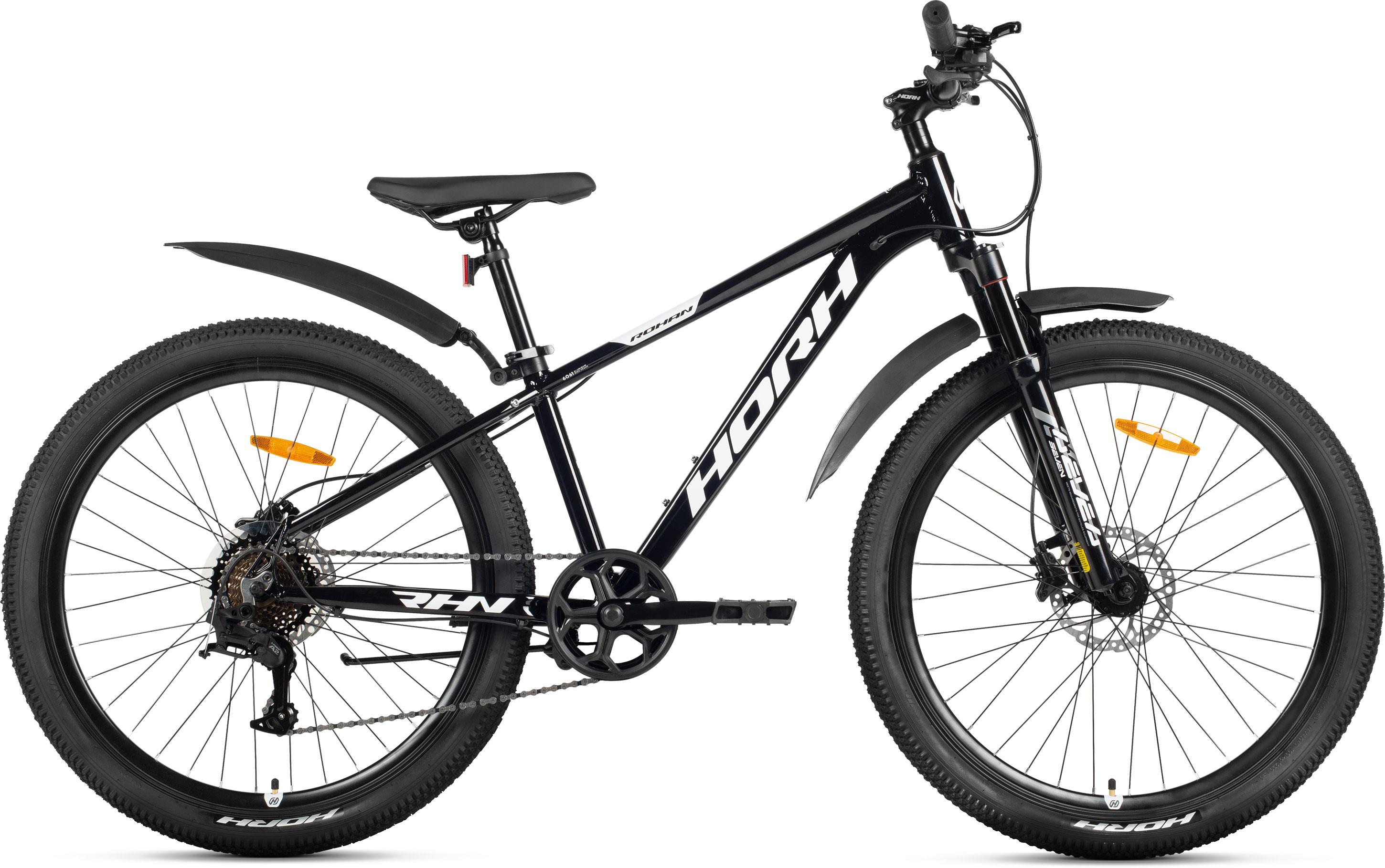 Велосипед HORH ROHAN 6.0 RHD 26" (2026) Black-White