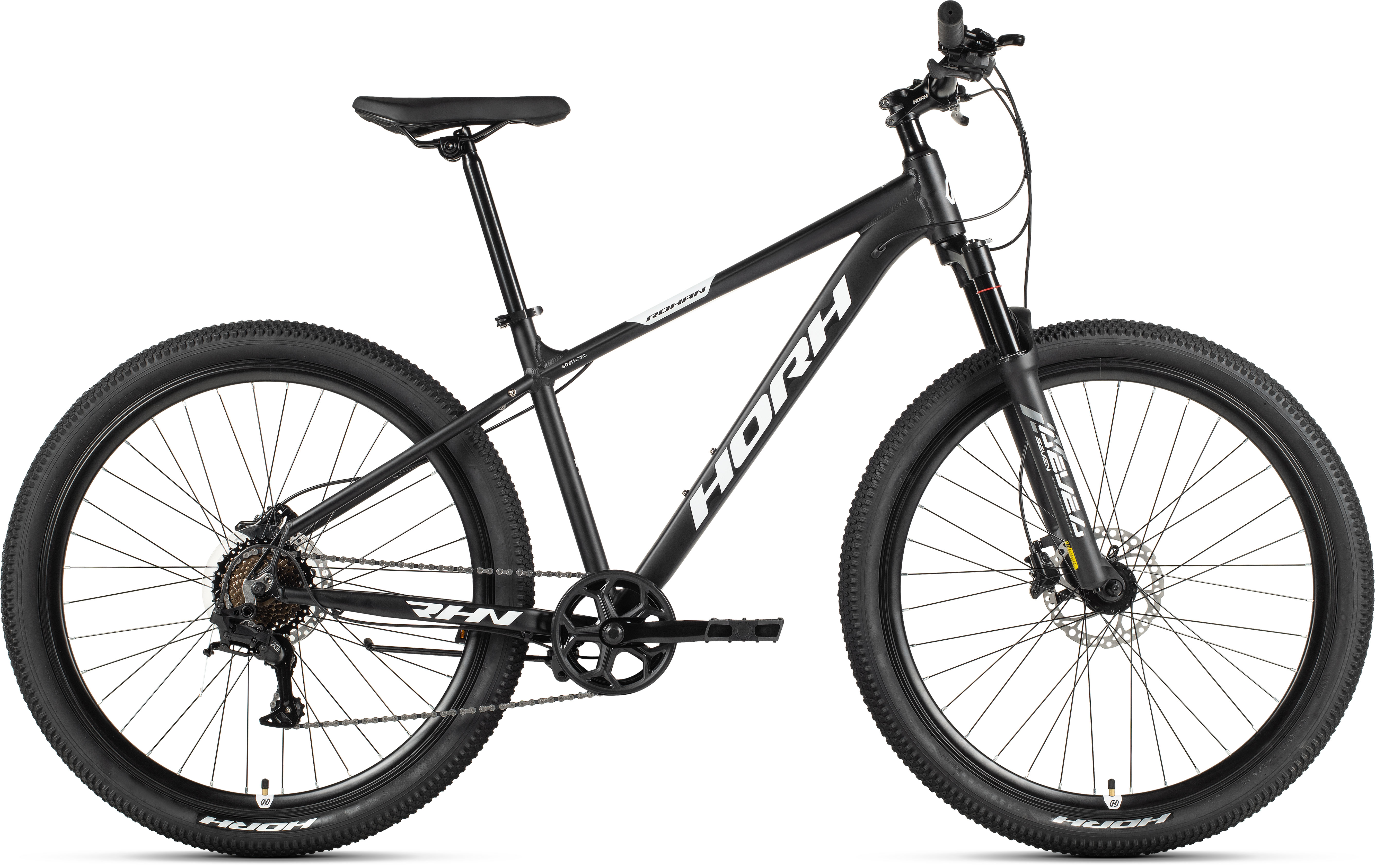 Велосипед HORH ROHAN 7.0 RHD 27,5" (2026) Black-White