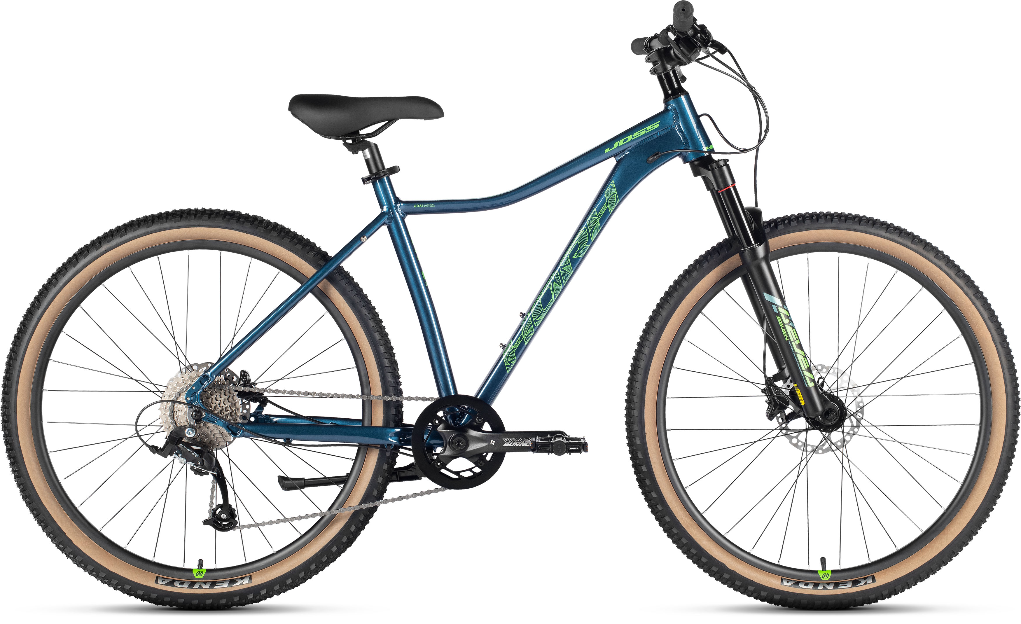 Велосипед HORH JOSS 7.0 HD 27,5" (2025) Black-Green