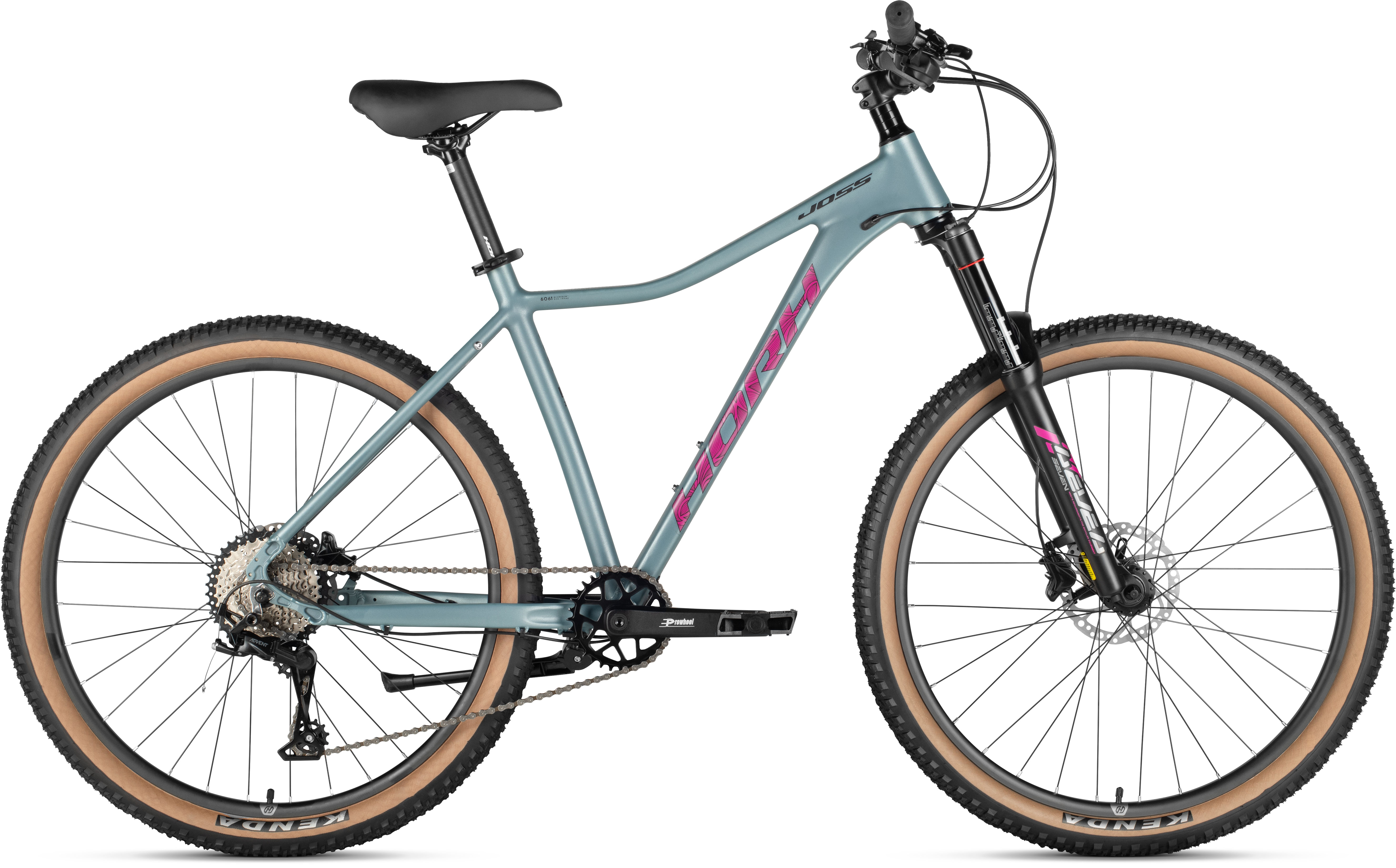 Велосипед HORH JOSS 7.1 HDAIR 27,5" (2025) Grey-Pink