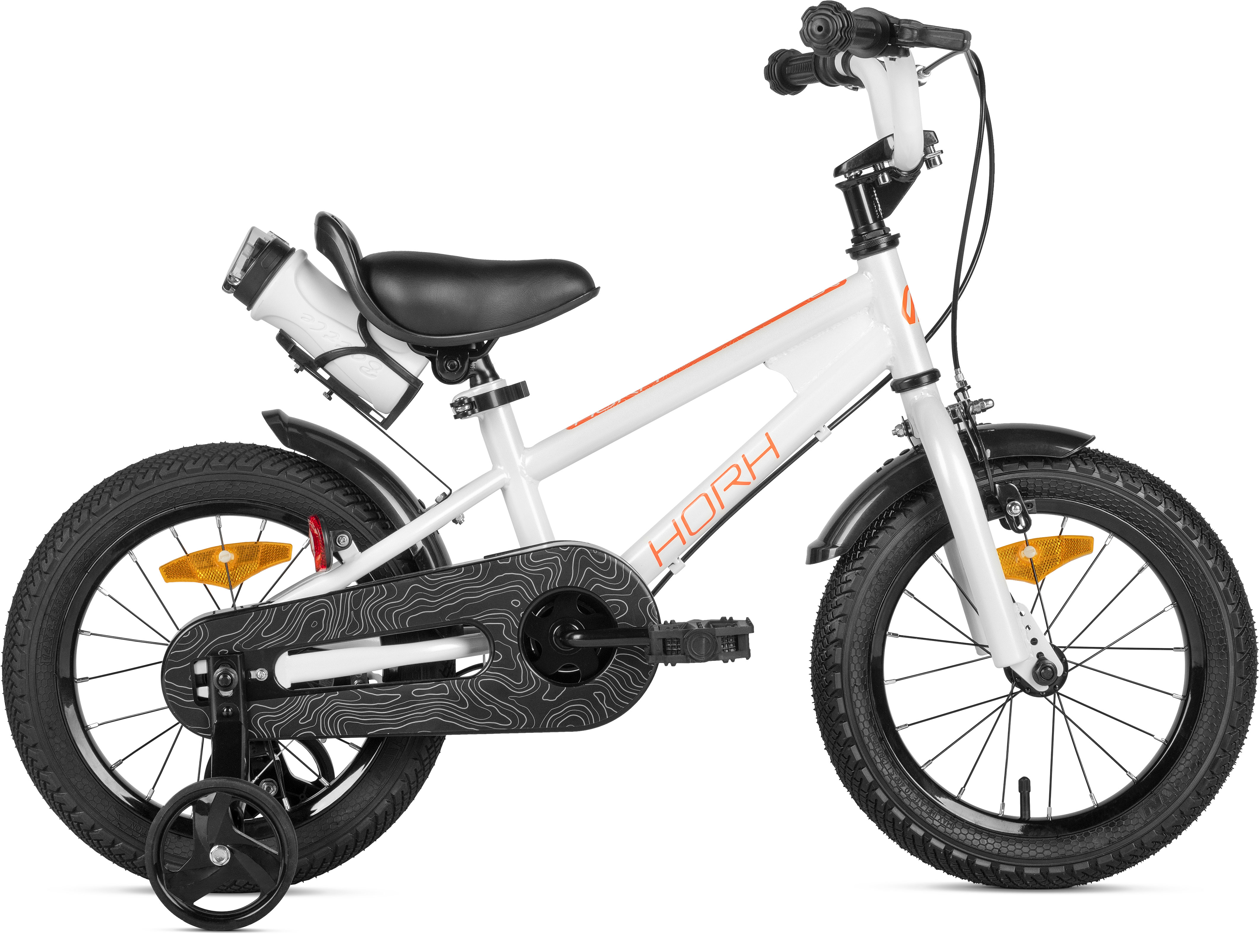 Велосипед HORH HAPPY 14" (2026) White-Orange