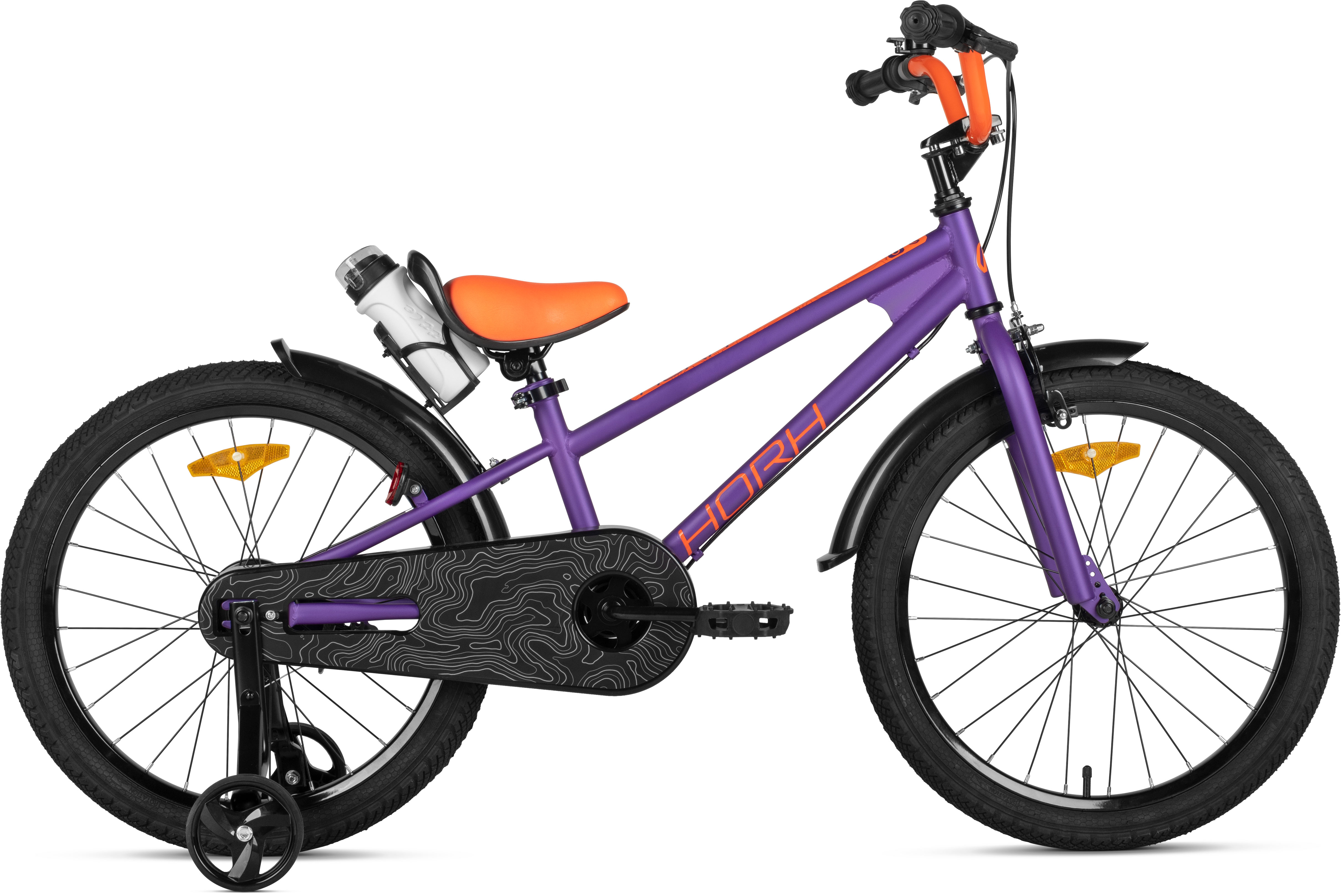 Велосипед HORH HAPPY 20" (2026) Purple-Orange