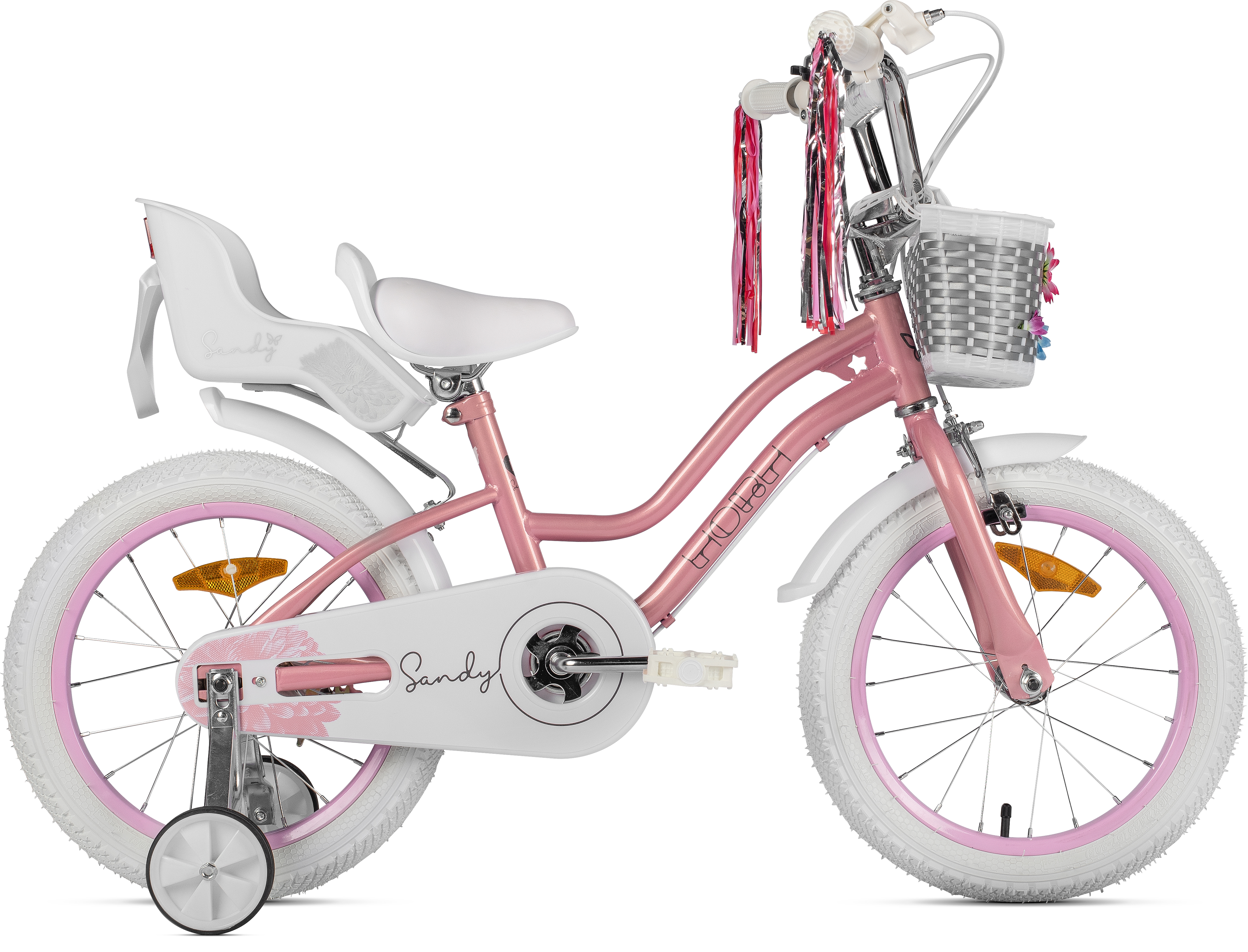 Велосипед HORH SANDY 16" (2026) Pink-White