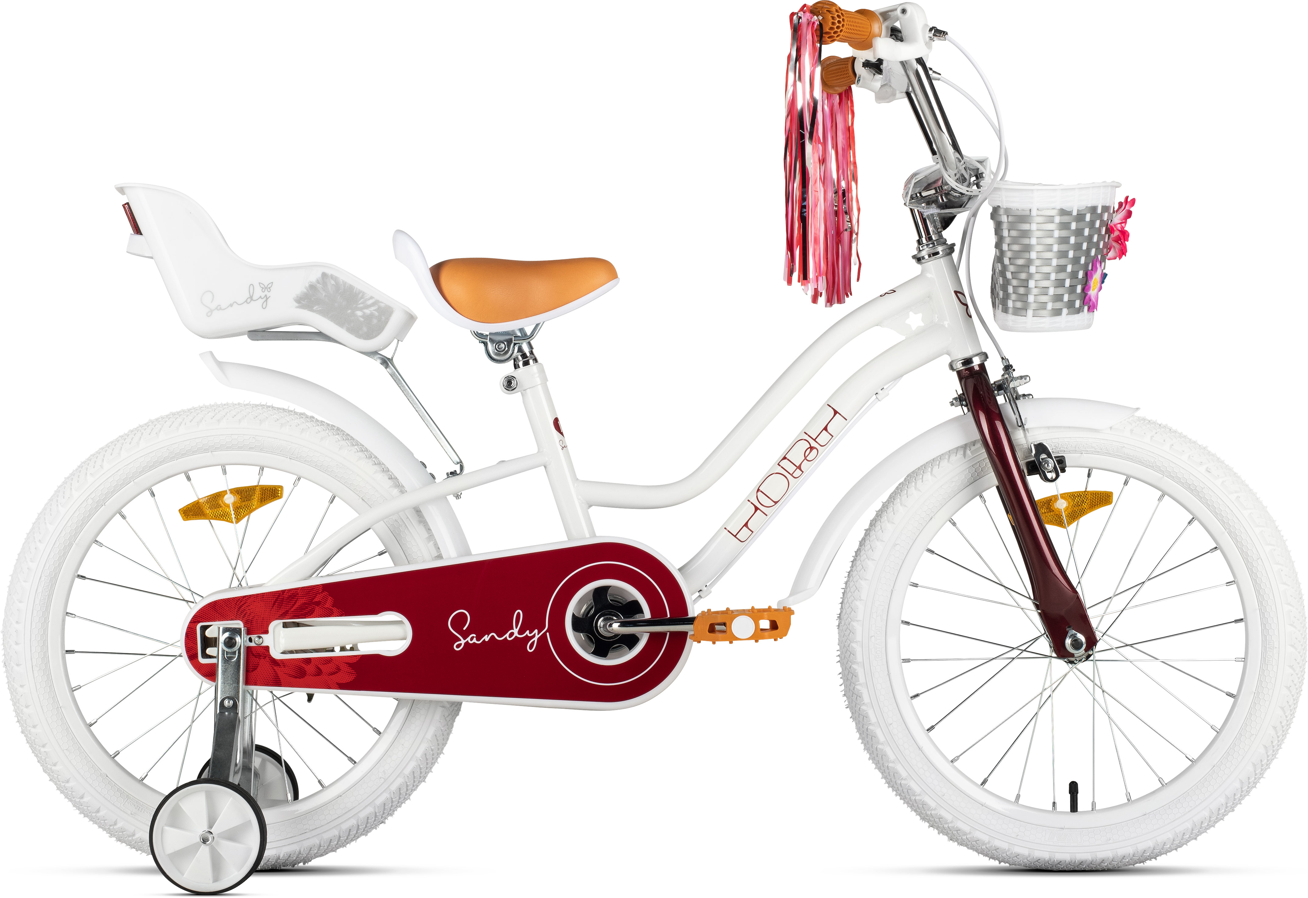 Велосипед HORH SANDY 18" (2026) White-Red