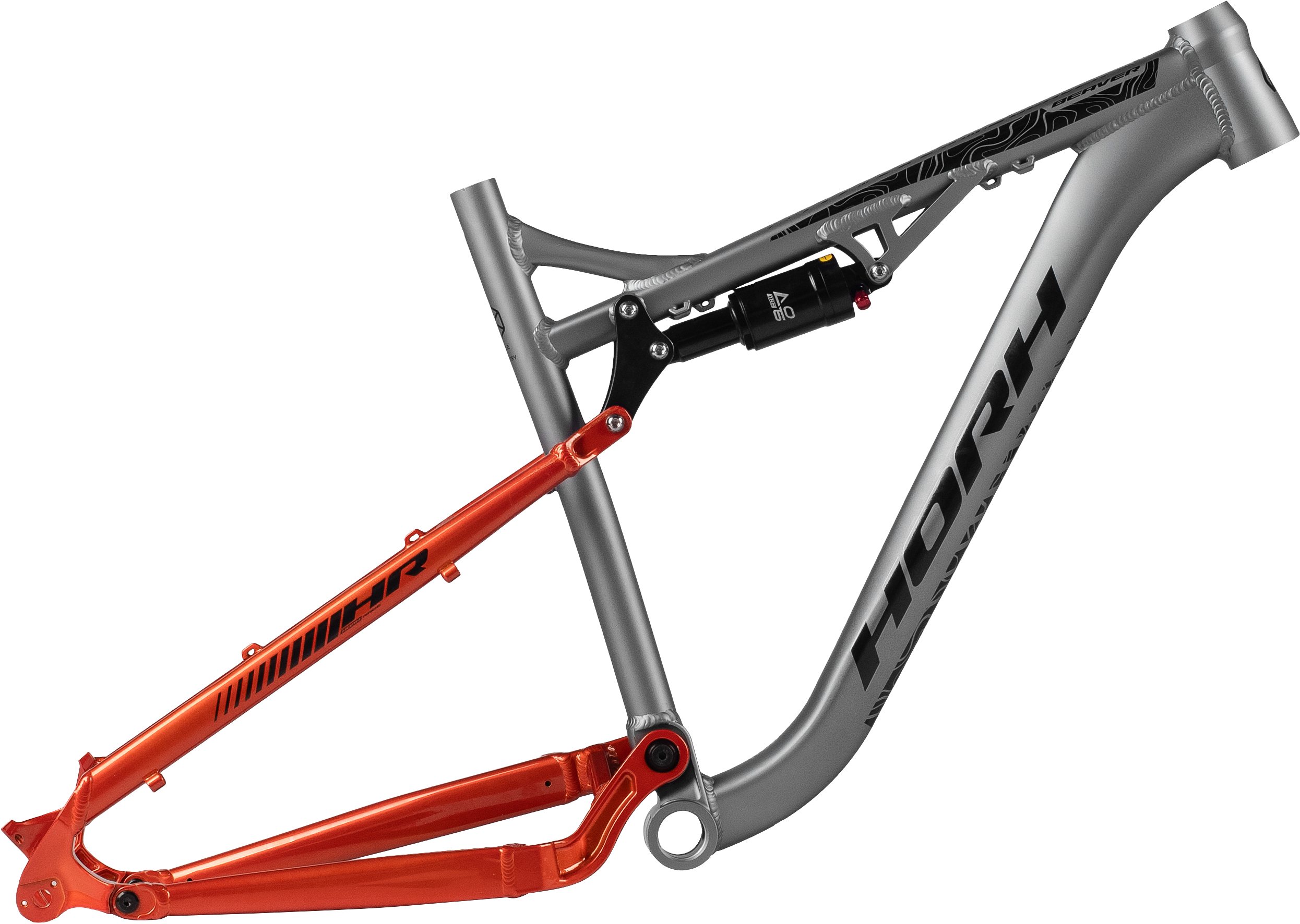 Рама HORH BEAVER Grey-Orange-Black