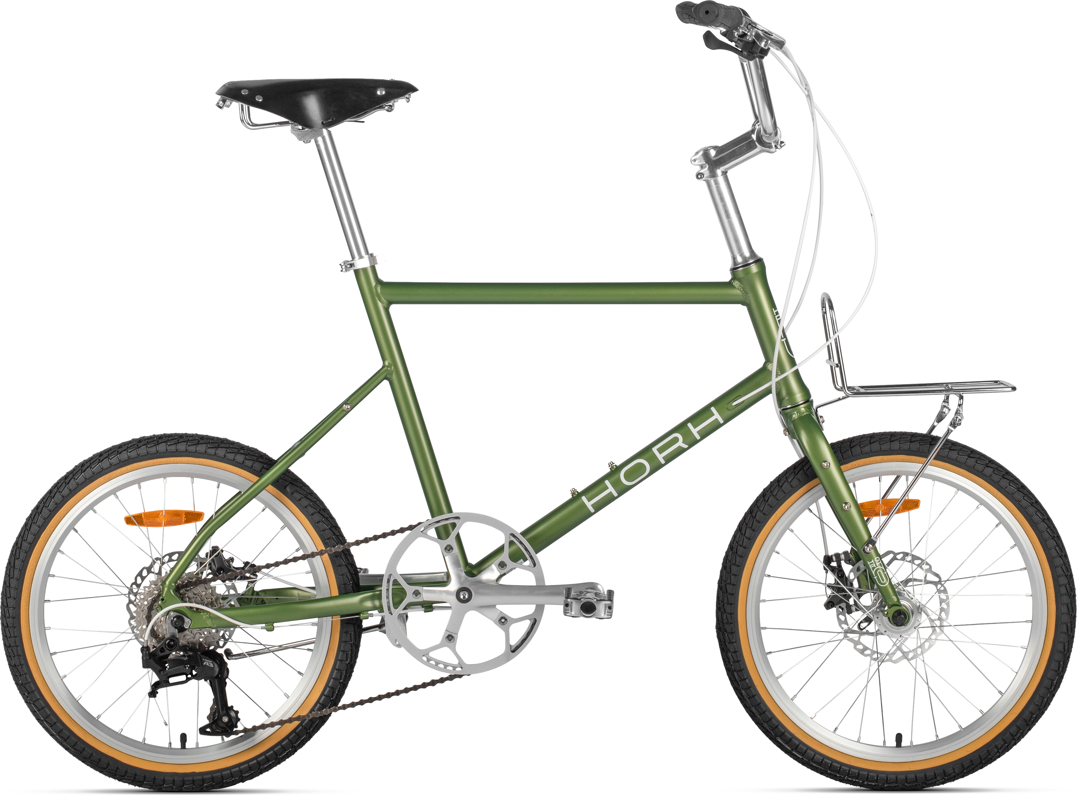 Минивело HORH TOT 20" (2026) Green Khaki