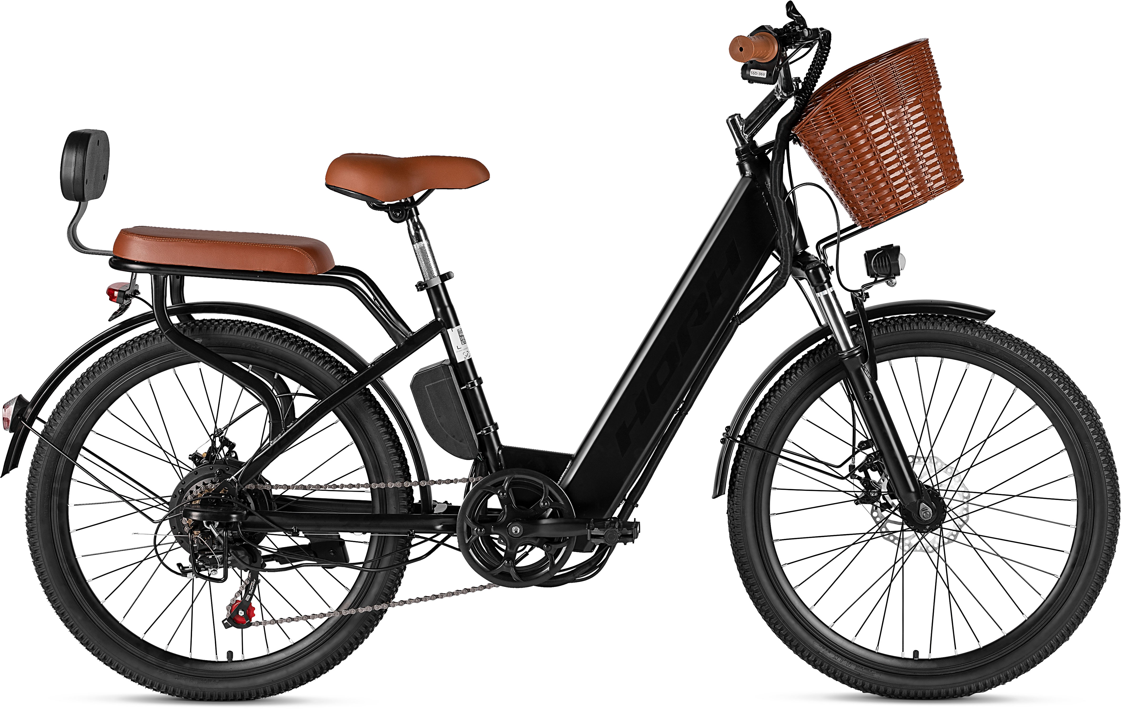 Электровелосипед HORH V 750W Black